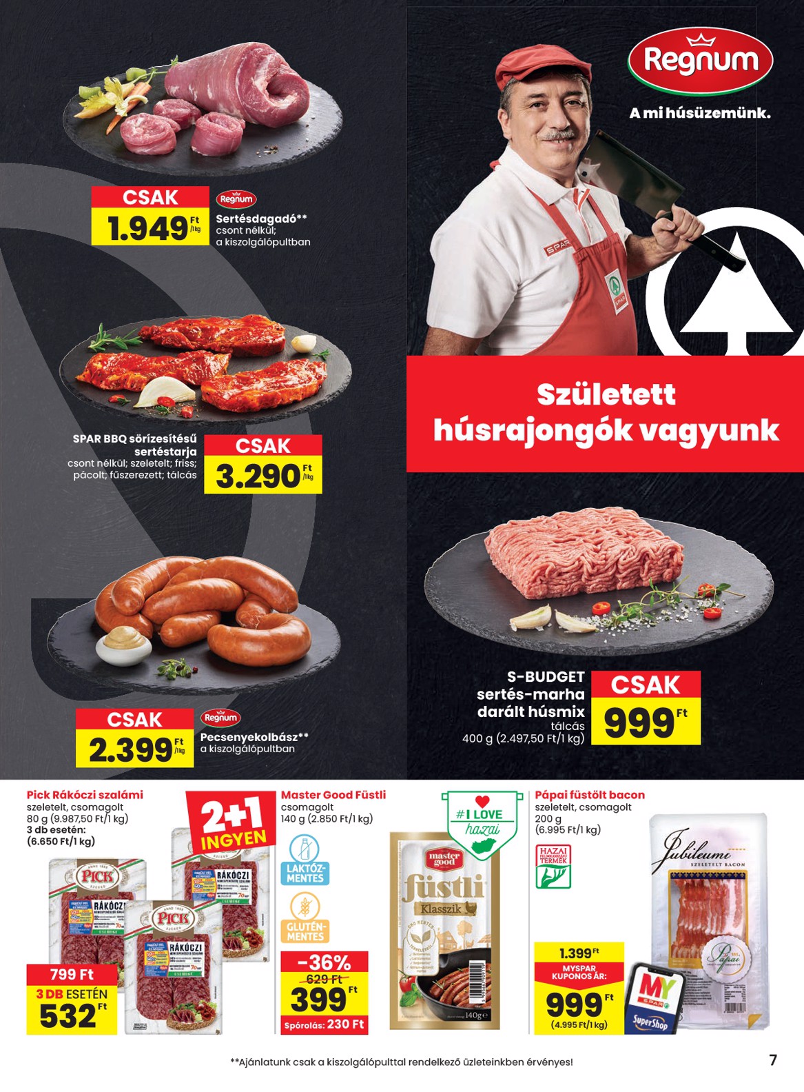 spar - SPAR akciós újság, érvényes 06.12. - 06.18. - page: 7