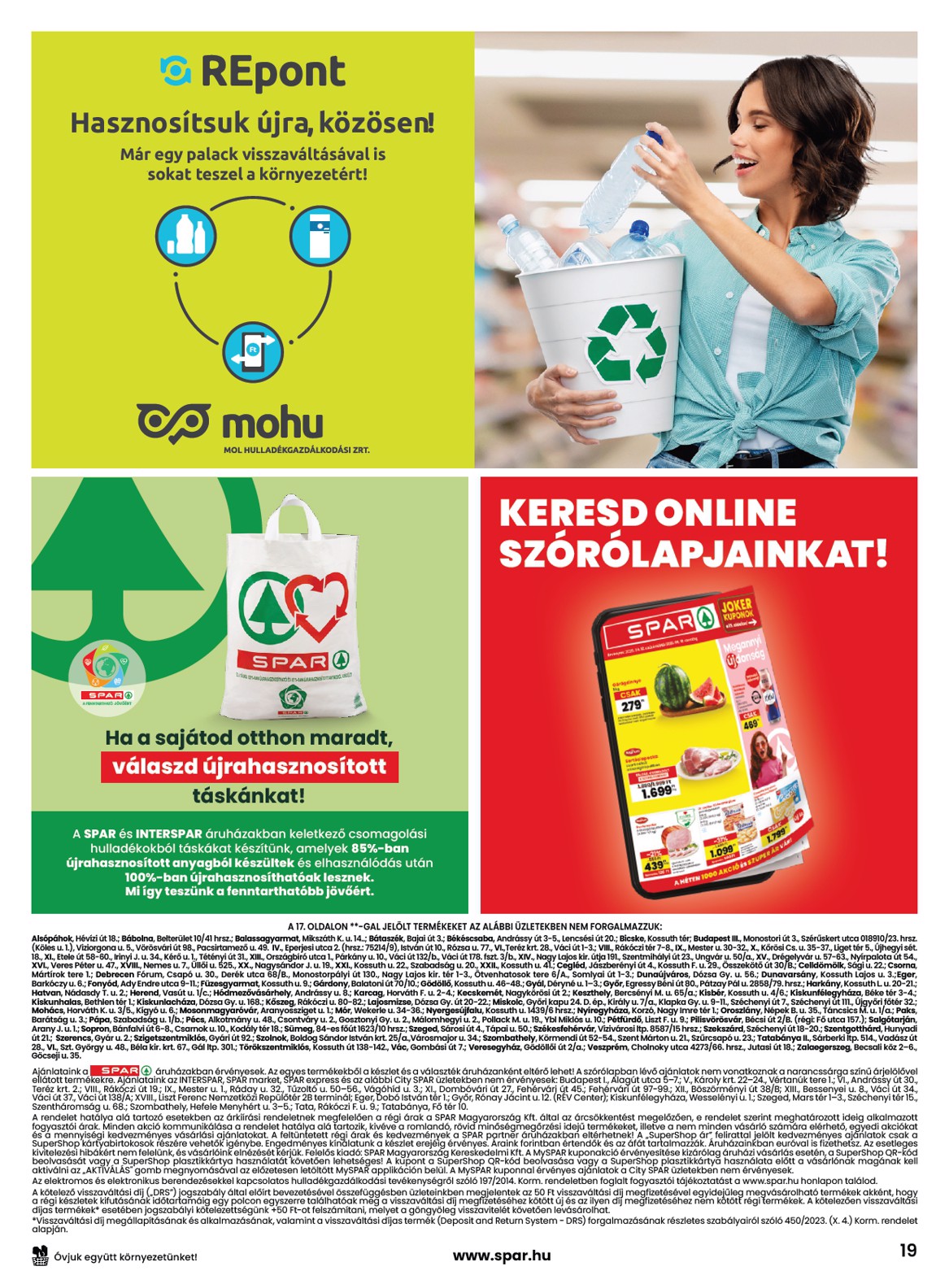 spar - SPAR akciós újság, érvényes 06.12. - 06.18. - page: 19