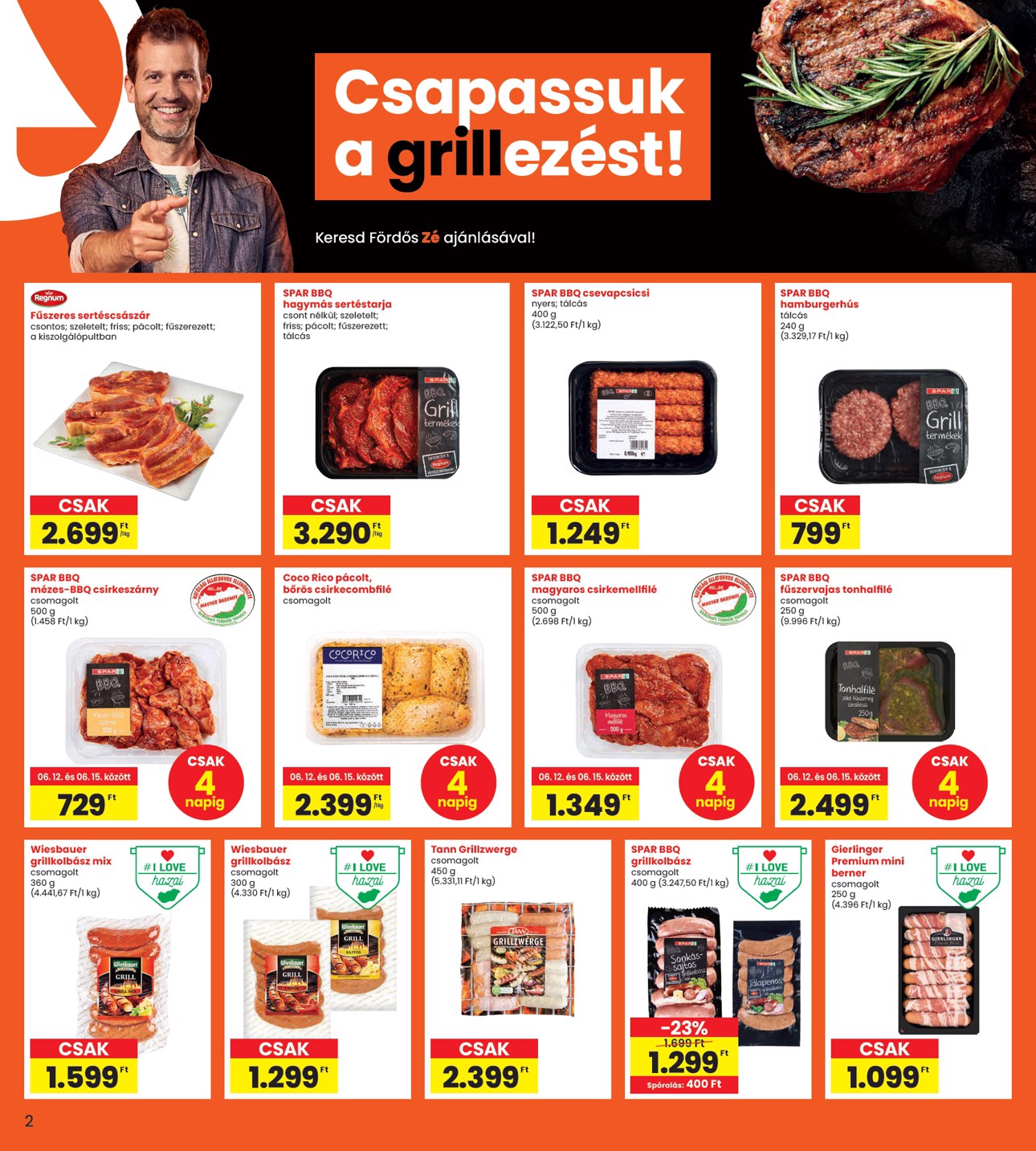 spar - INTERSPAR akciós újság, érvényes 06.12. - 06.18. - page: 2