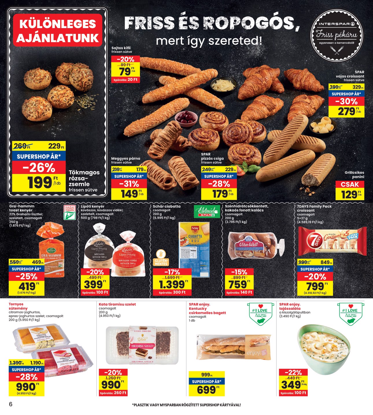 spar - INTERSPAR akciós újság, érvényes 06.12. - 06.18. - page: 6