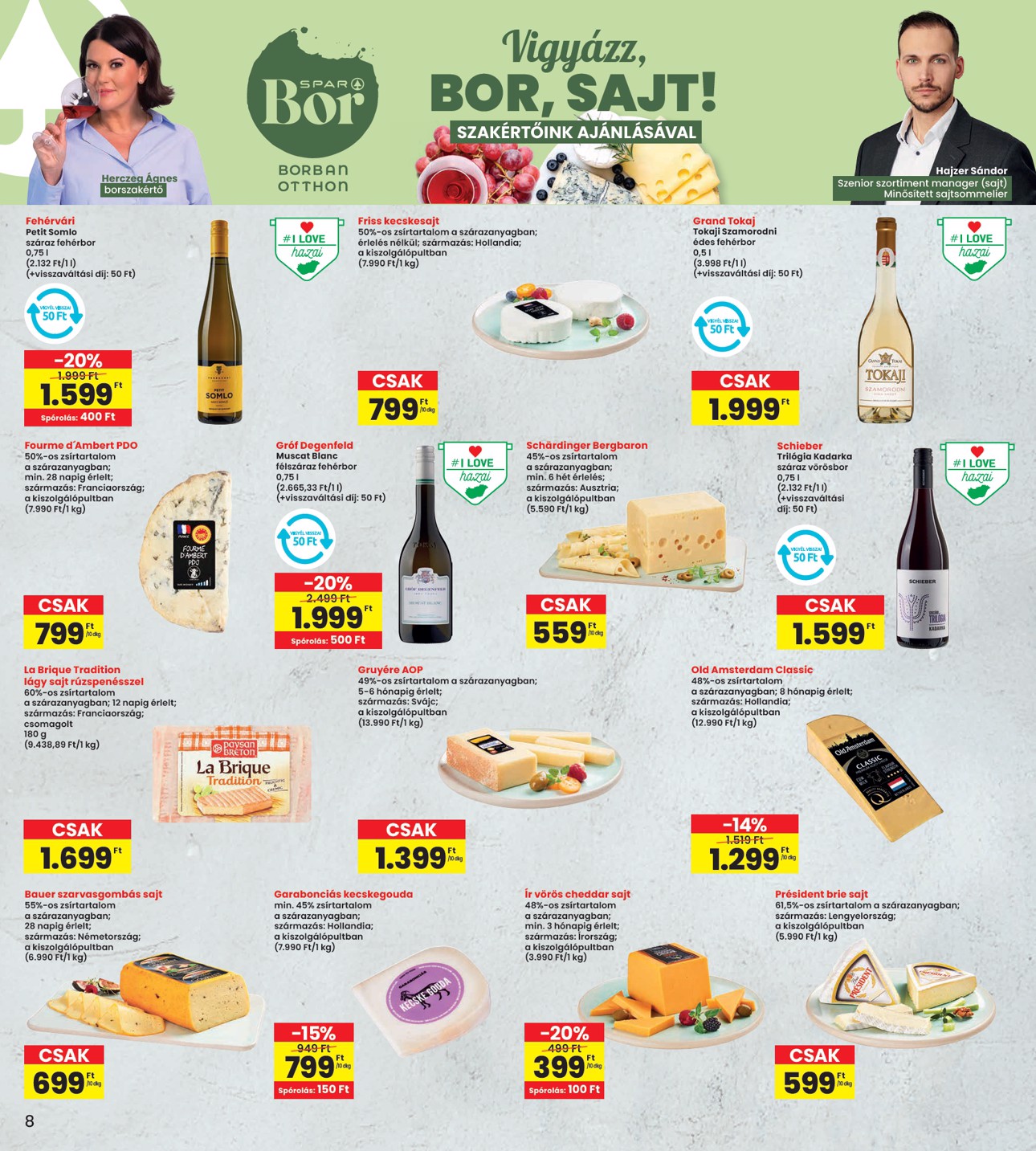 spar - INTERSPAR akciós újság, érvényes 06.12. - 06.18. - page: 8