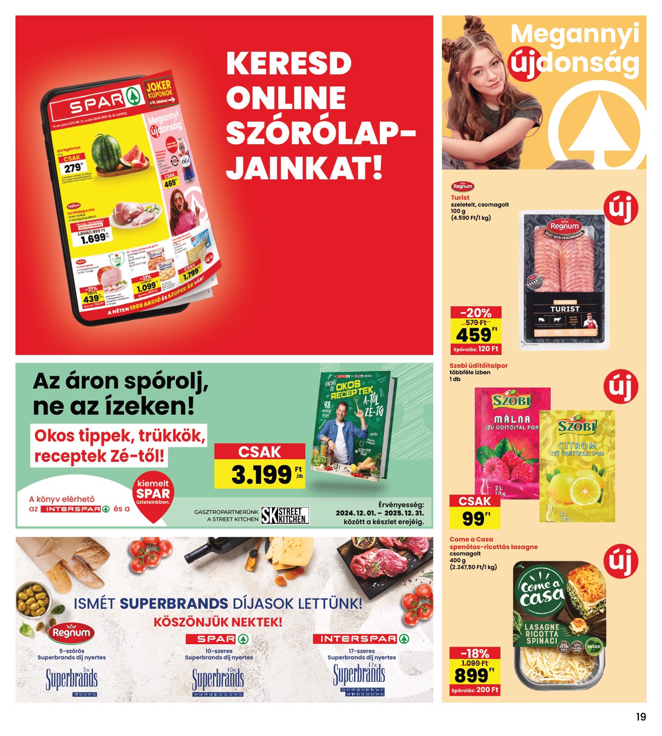 spar - INTERSPAR akciós újság, érvényes 06.12. - 06.18. - page: 19