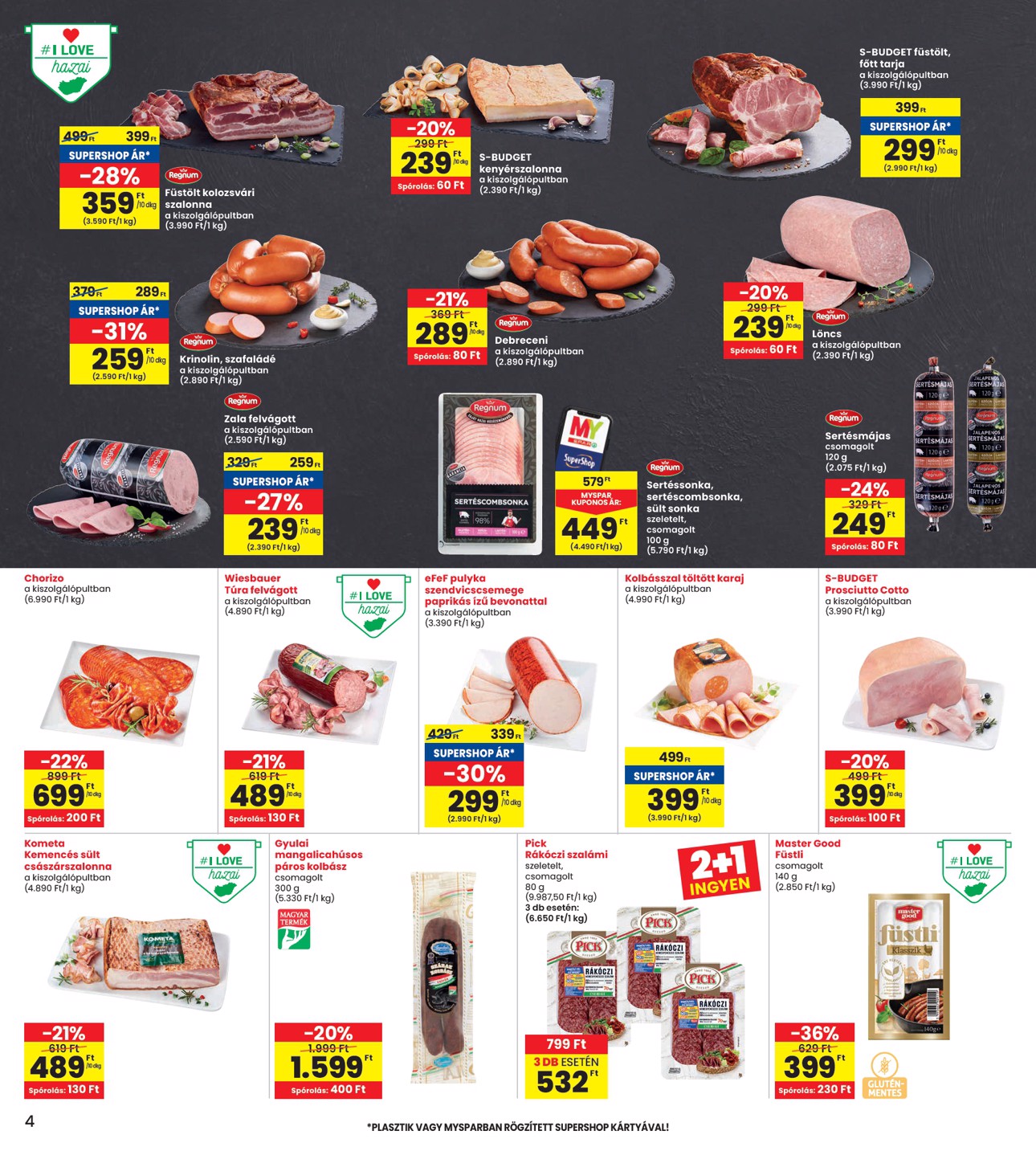 spar - INTERSPAR akciós újság, érvényes 06.12. - 06.18. - page: 4