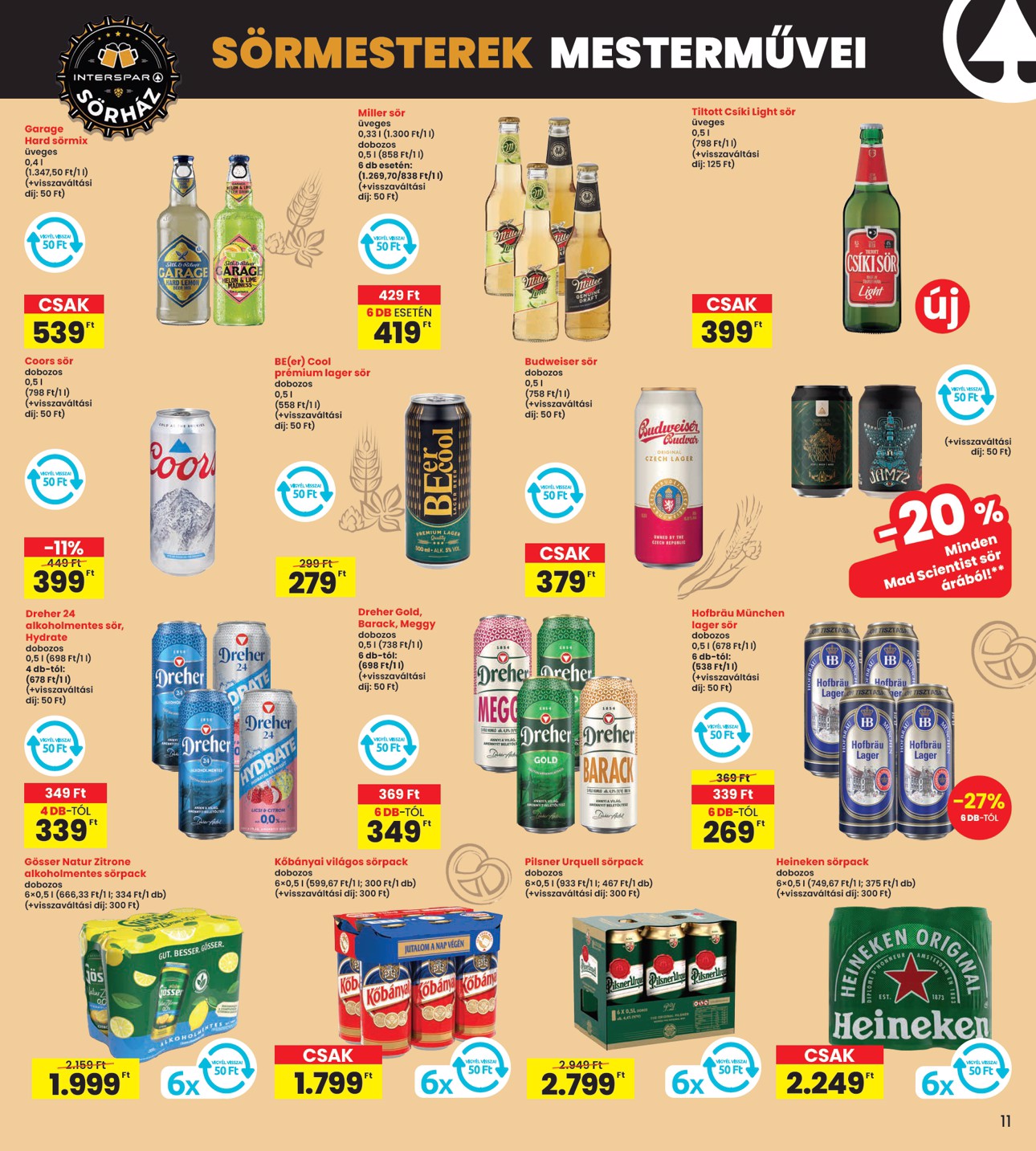 spar - INTERSPAR akciós újság, érvényes 06.12. - 06.18. - page: 11