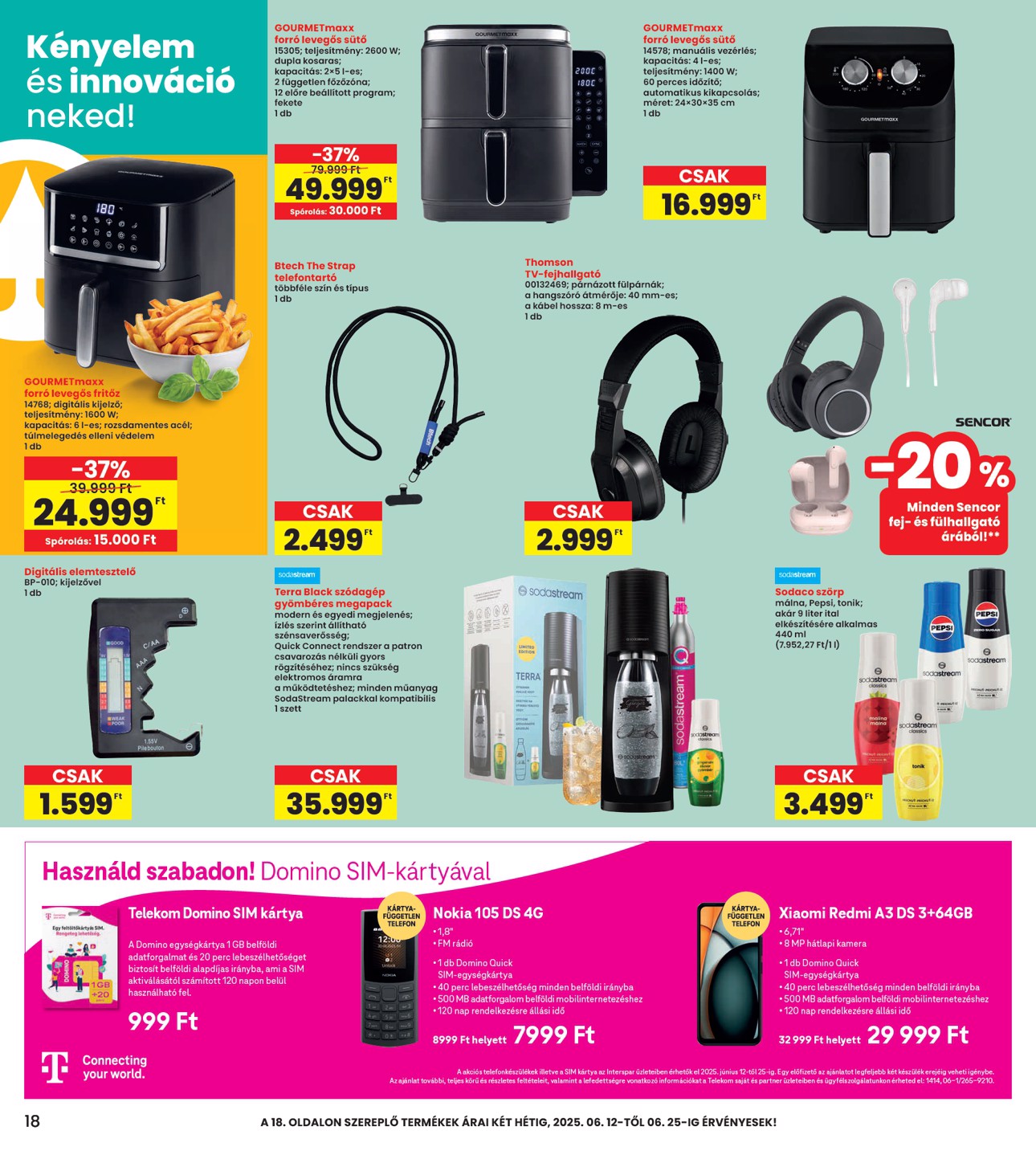 spar - INTERSPAR akciós újság, érvényes 06.12. - 06.18. - page: 18