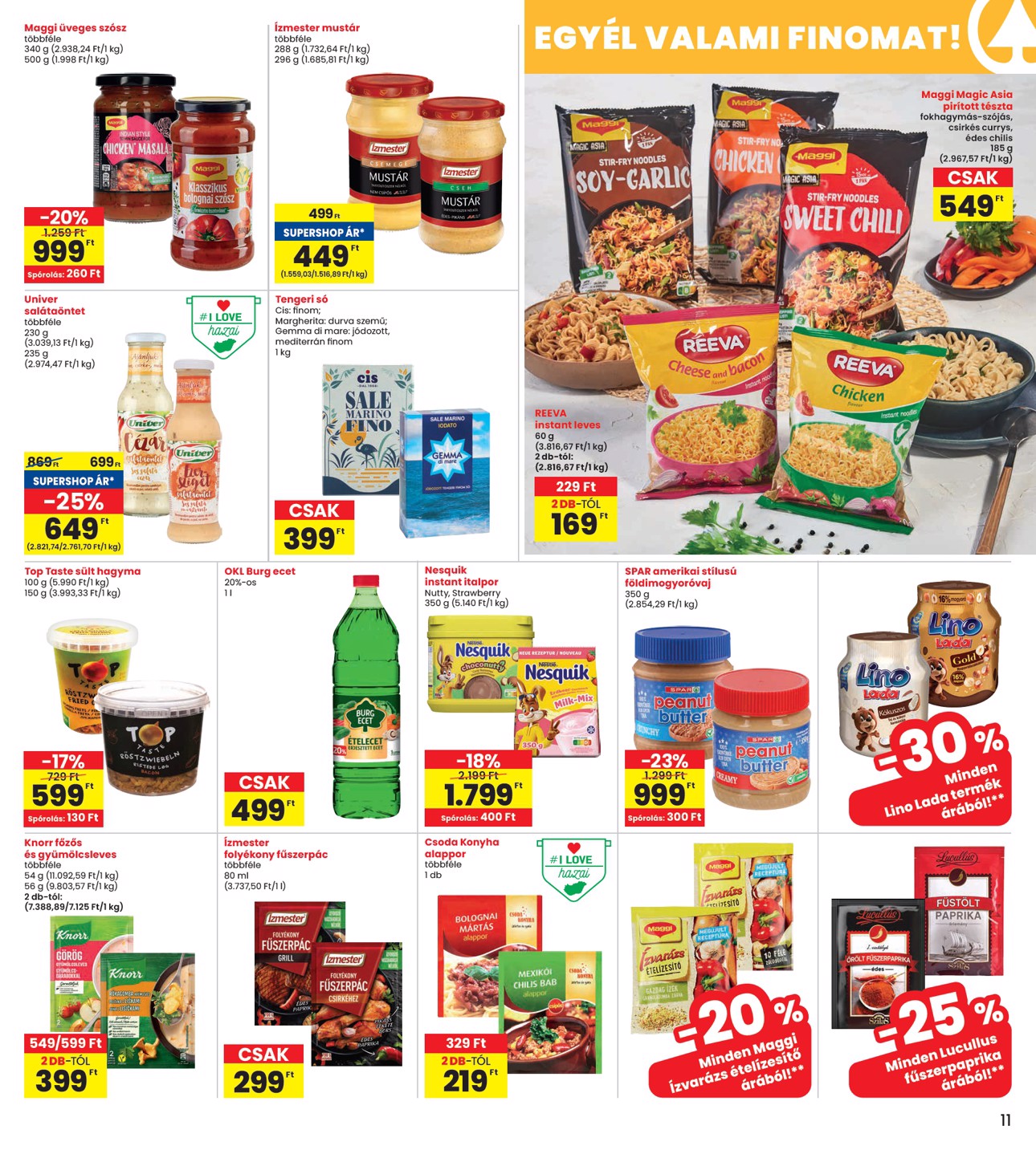 spar - INTERSPAR akciós újság, érvényes 07.17. - 07.23. - page: 11