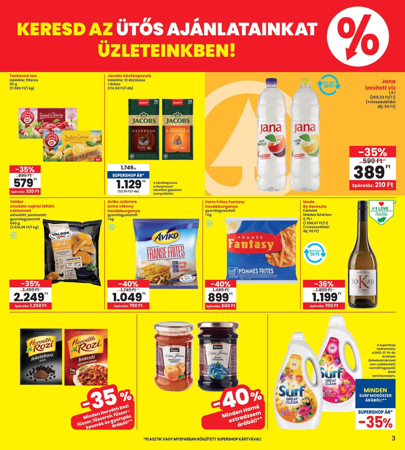 spar - INTERSPAR akciós újság, érvényes 07.17. - 07.23. - page: 3