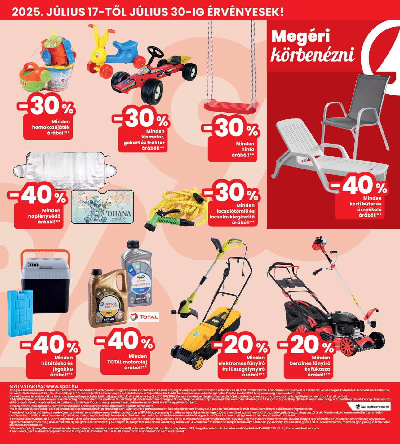 spar - INTERSPAR akciós újság, érvényes 07.17. - 07.23. - page: 17