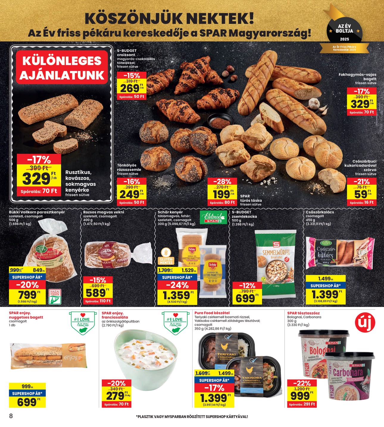 spar - INTERSPAR akciós újság, érvényes 07.17. - 07.23. - page: 8