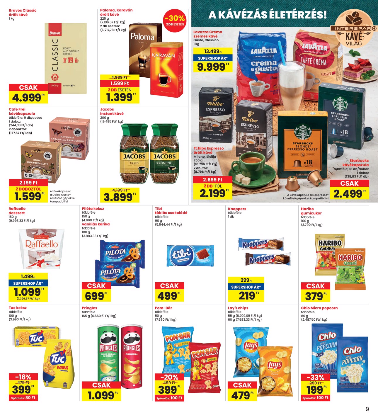 spar - INTERSPAR akciós újság, érvényes 07.17. - 07.23. - page: 9