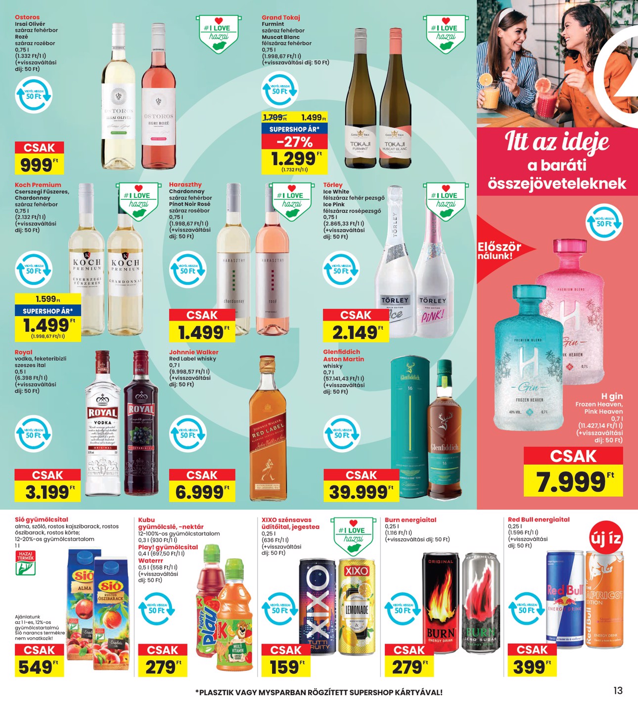 spar - INTERSPAR akciós újság, érvényes 07.17. - 07.23. - page: 13