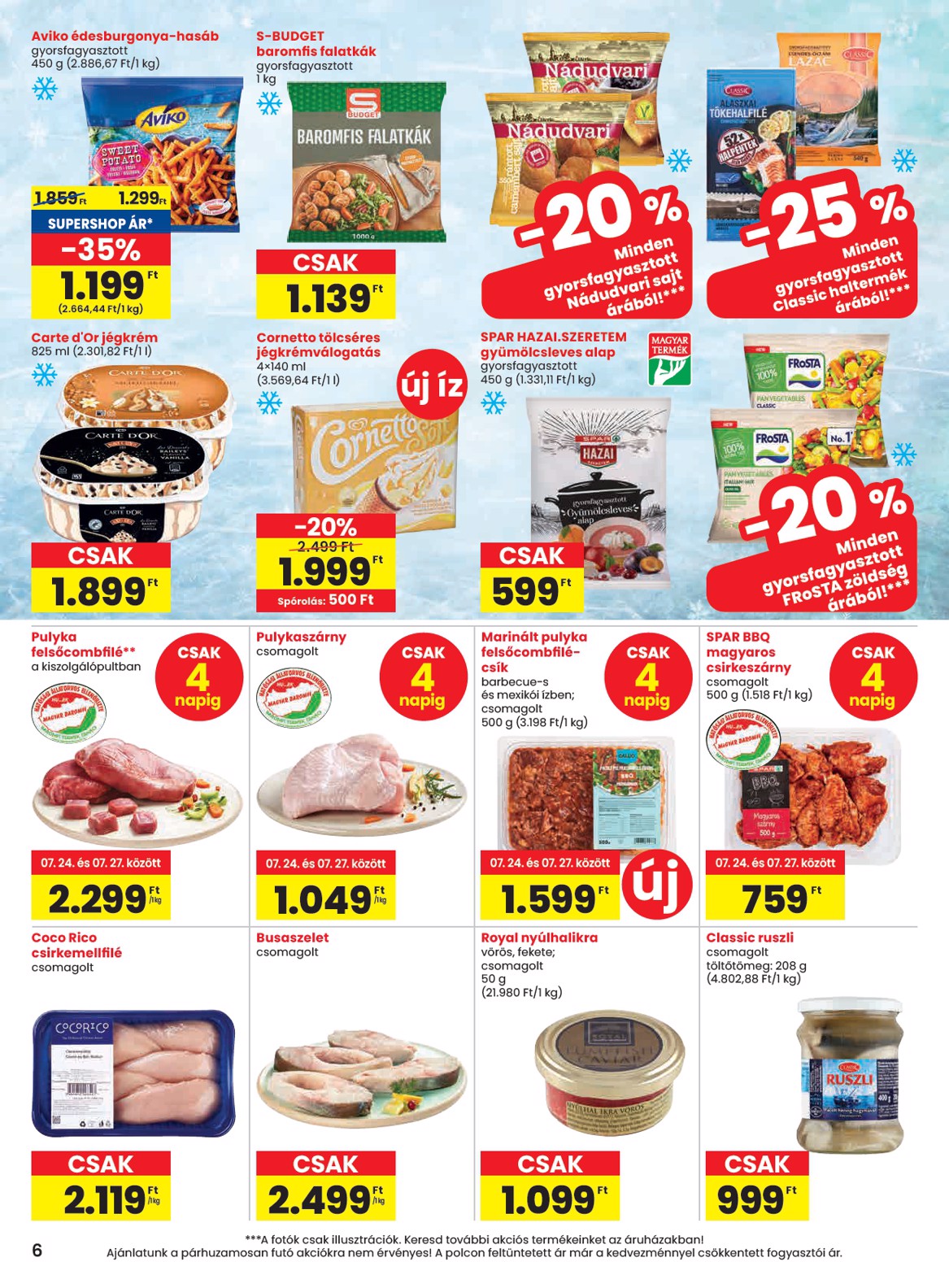 spar - SPAR akciós újság, érvényes 07.24. - 07.30. - page: 6