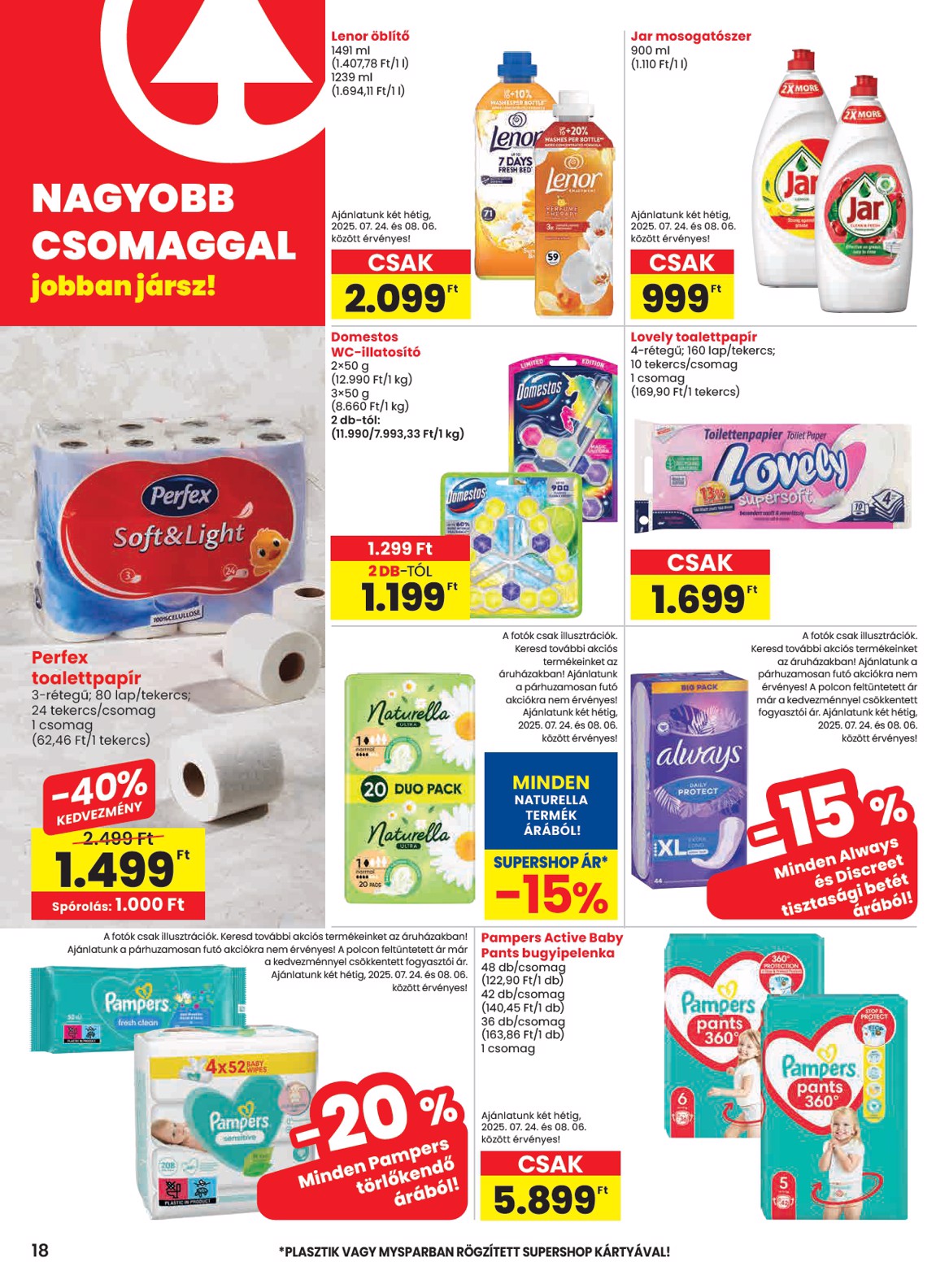 spar - SPAR akciós újság, érvényes 07.24. - 07.30. - page: 18