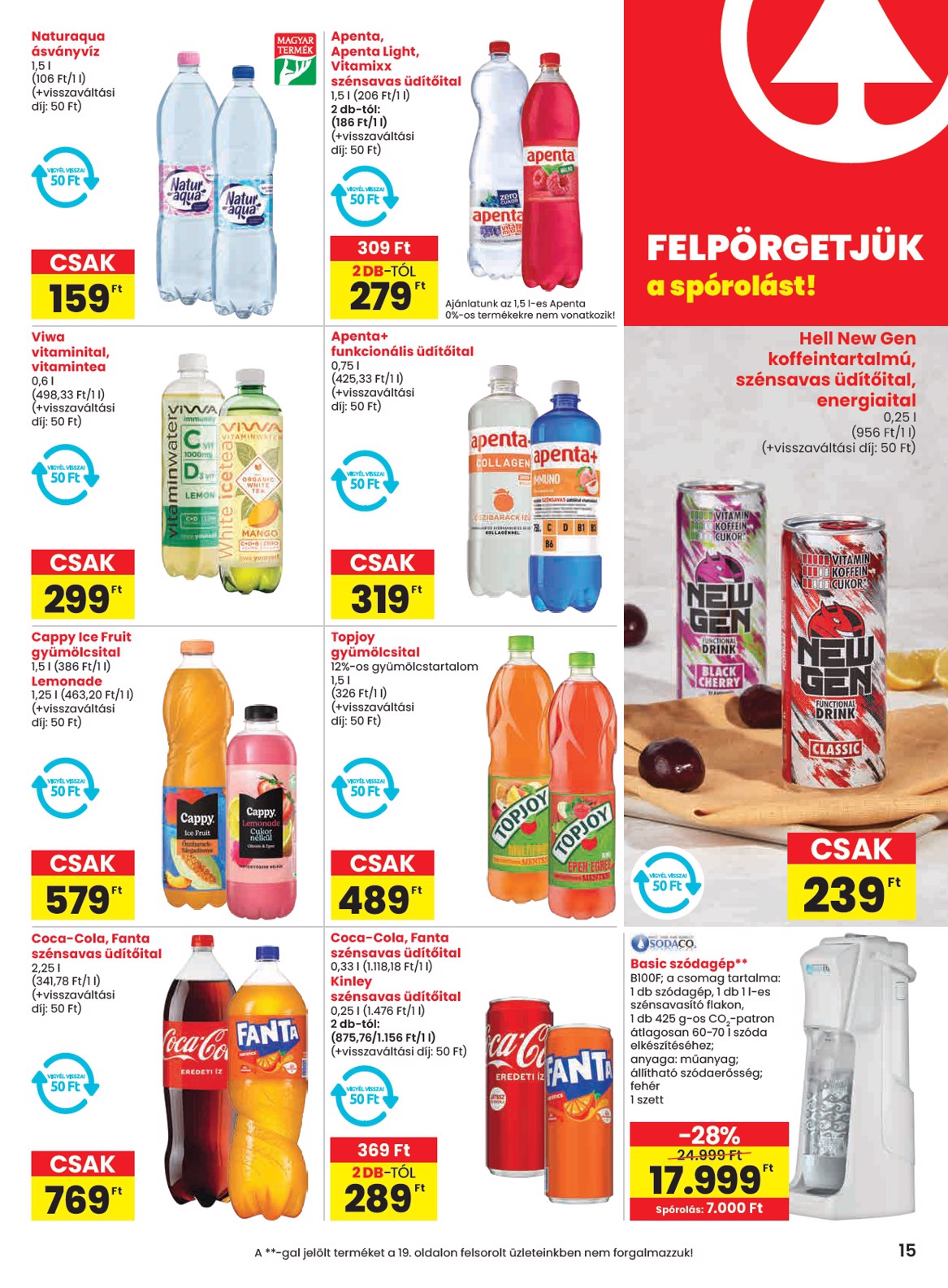 spar - SPAR akciós újság, érvényes 07.24. - 07.30. - page: 15