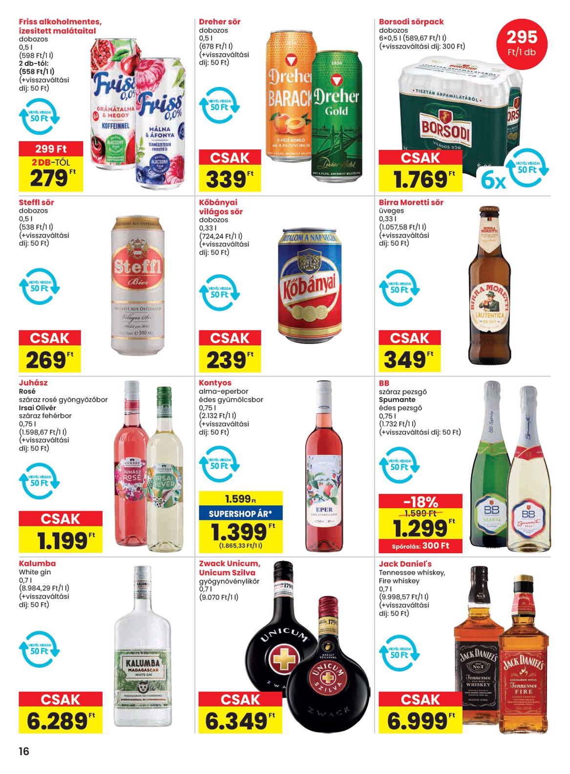 spar - SPAR akciós újság, érvényes 07.24. - 07.30. - page: 16