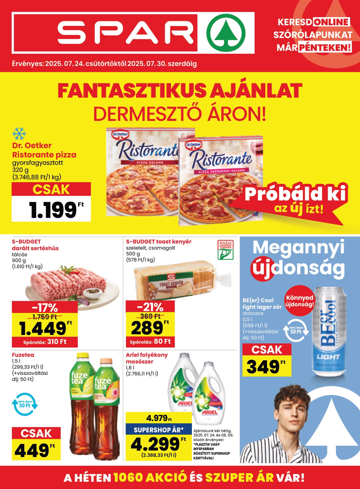 spar - SPAR akciós újság, érvényes 07.24. - 07.30.