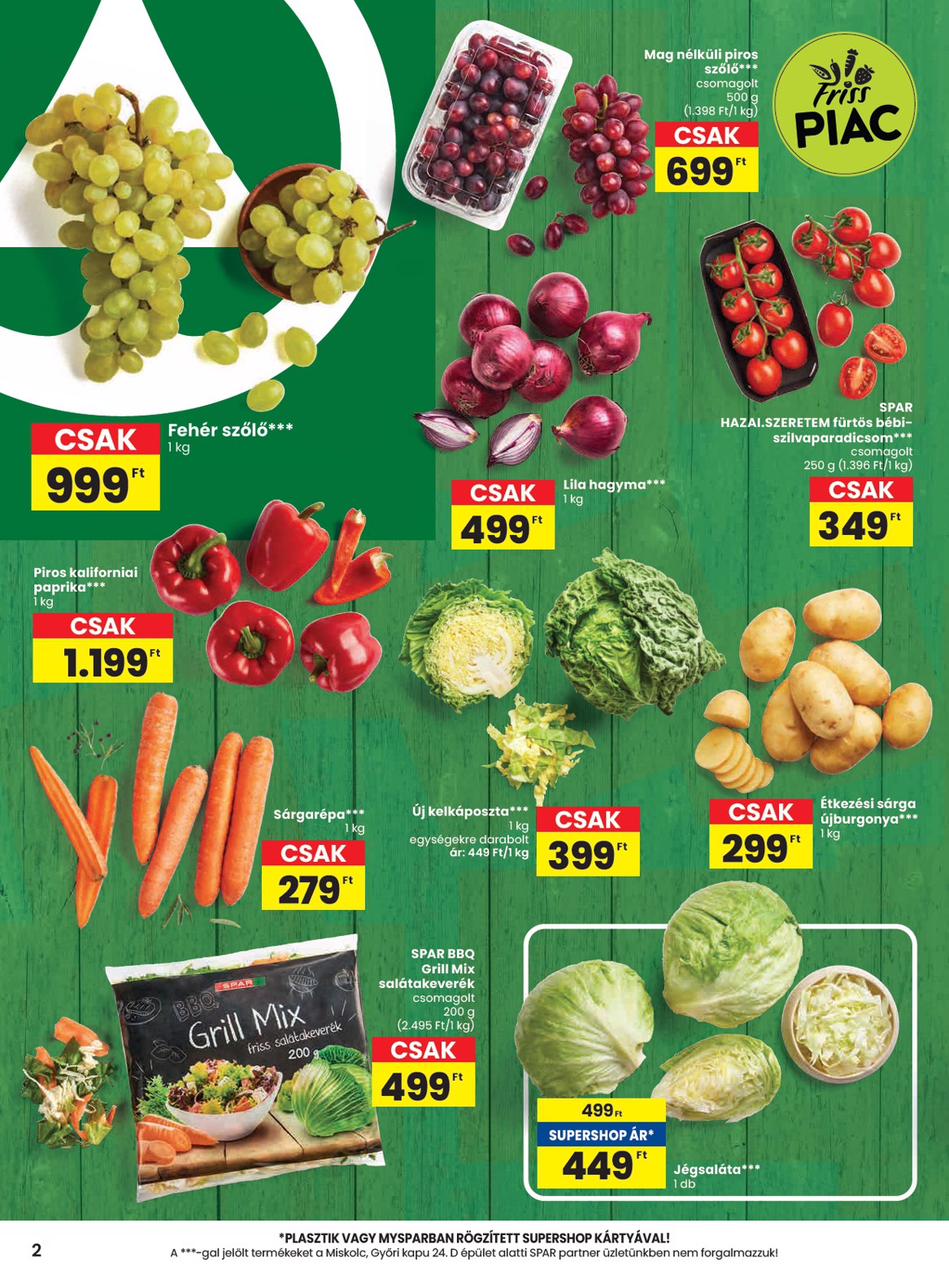 spar - SPAR akciós újság, érvényes 07.24. - 07.30. - page: 2