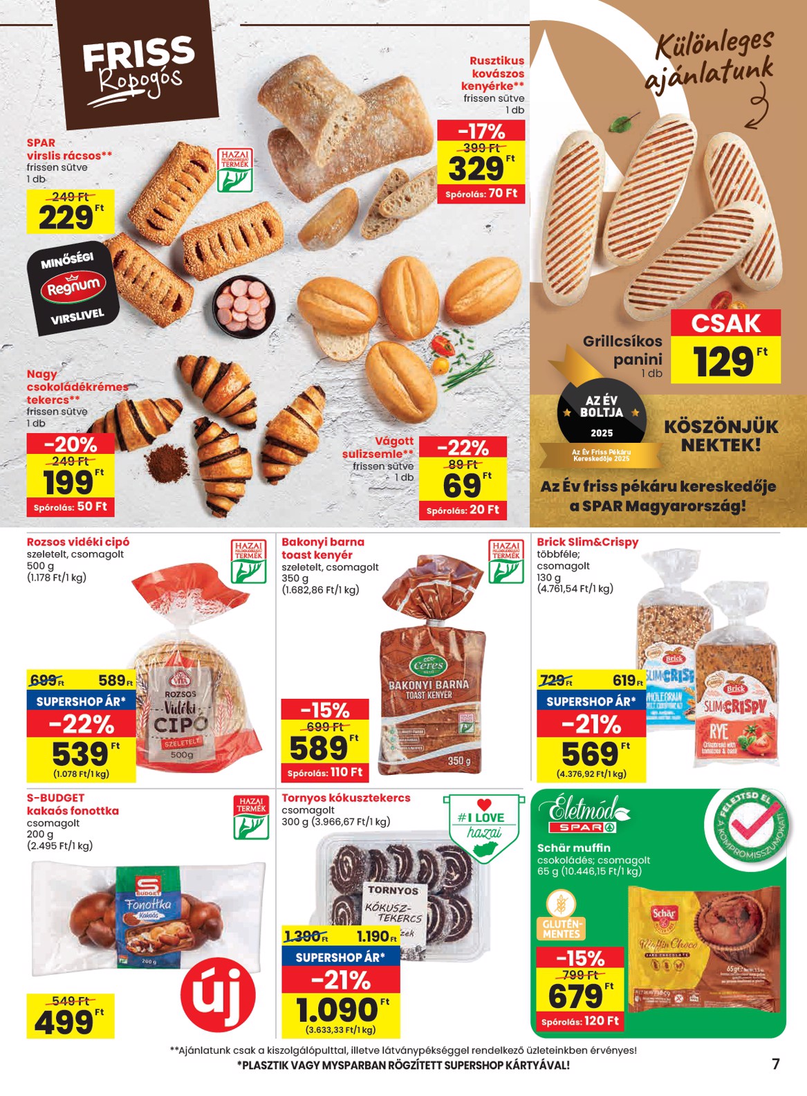 spar - SPAR akciós újság, érvényes 07.24. - 07.30. - page: 7