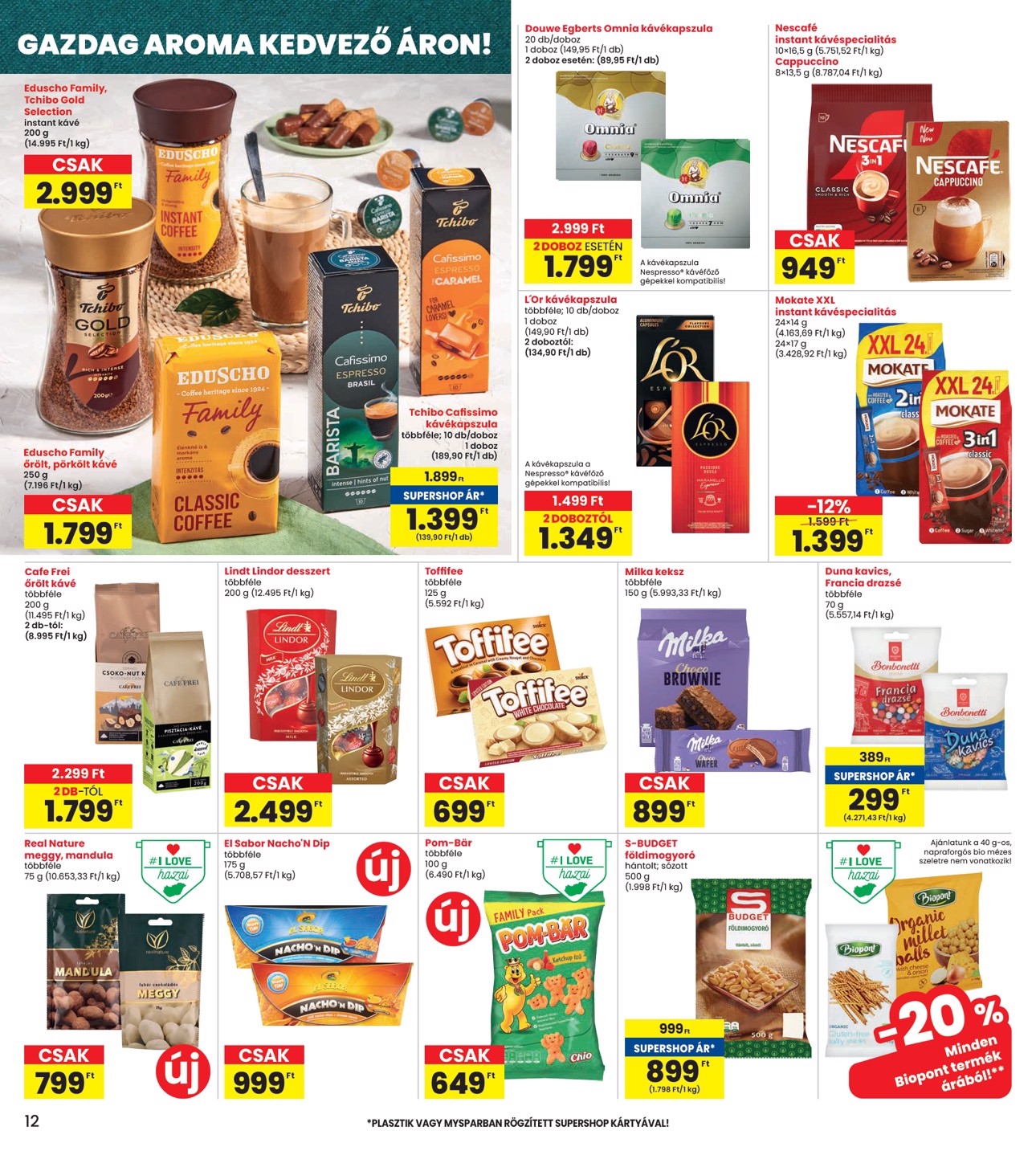 spar - INTERSPAR akciós újság, érvényes 07.24. - 07.30. - page: 12