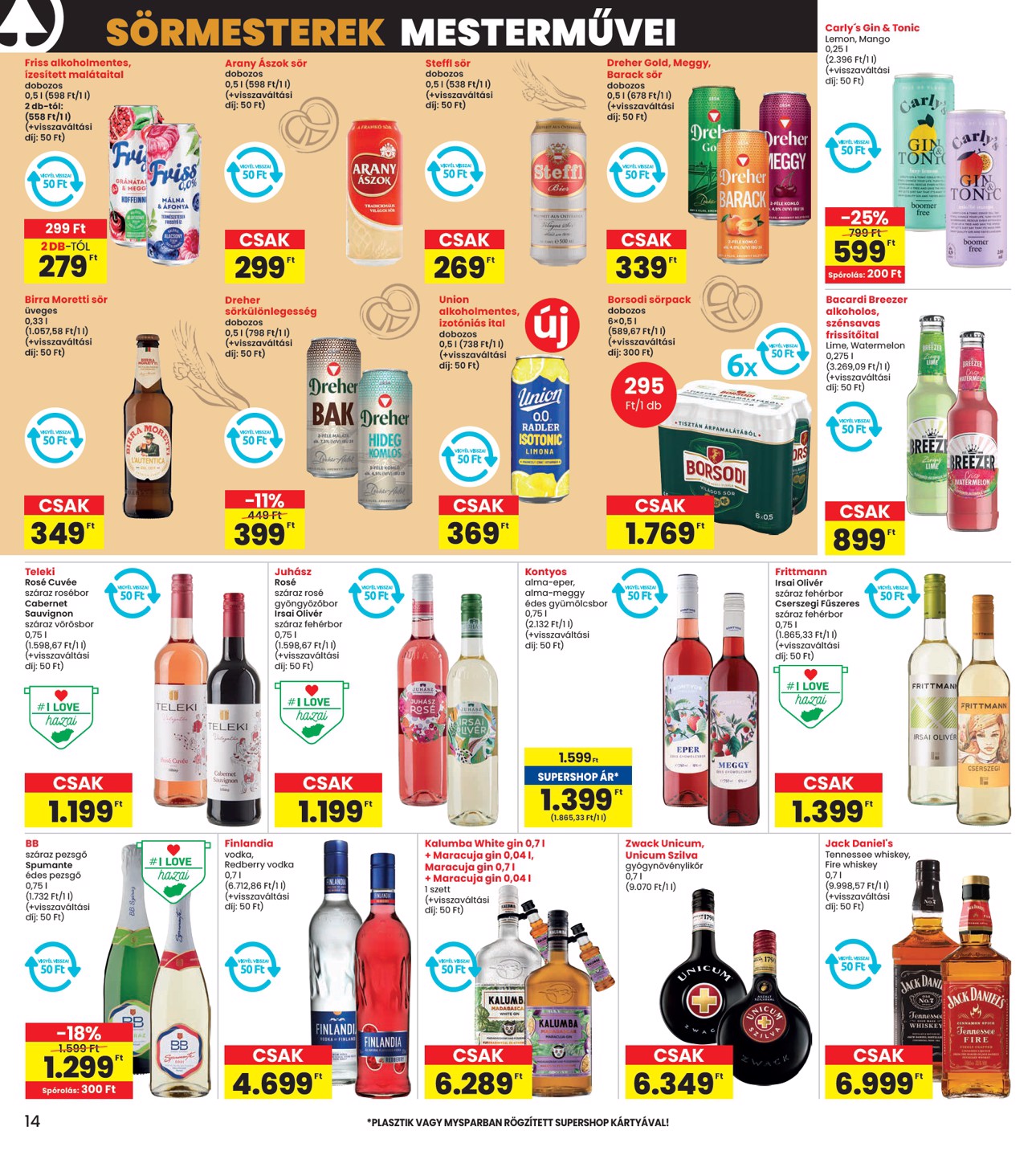 spar - INTERSPAR akciós újság, érvényes 07.24. - 07.30. - page: 14