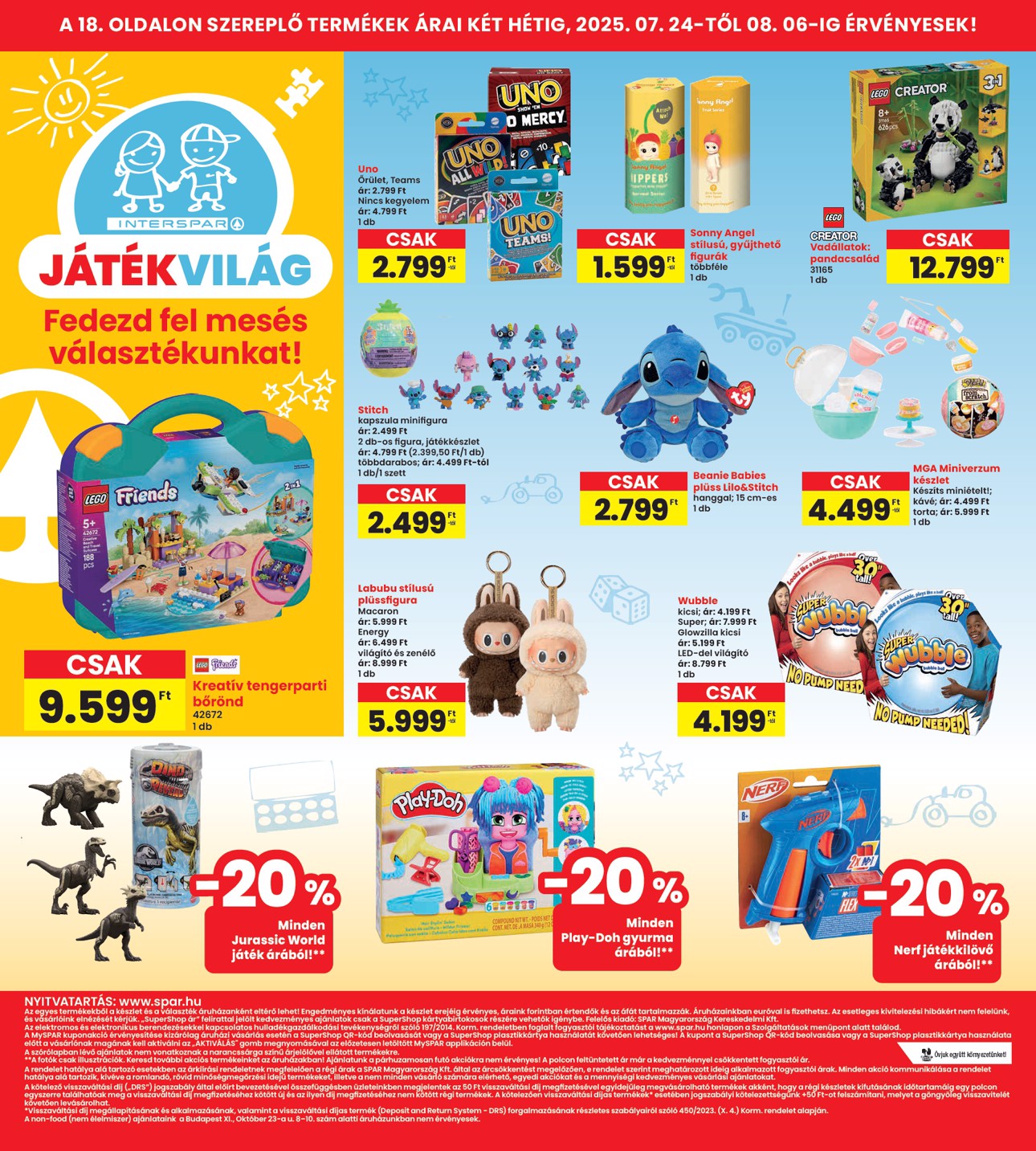 spar - INTERSPAR akciós újság, érvényes 07.24. - 07.30. - page: 18