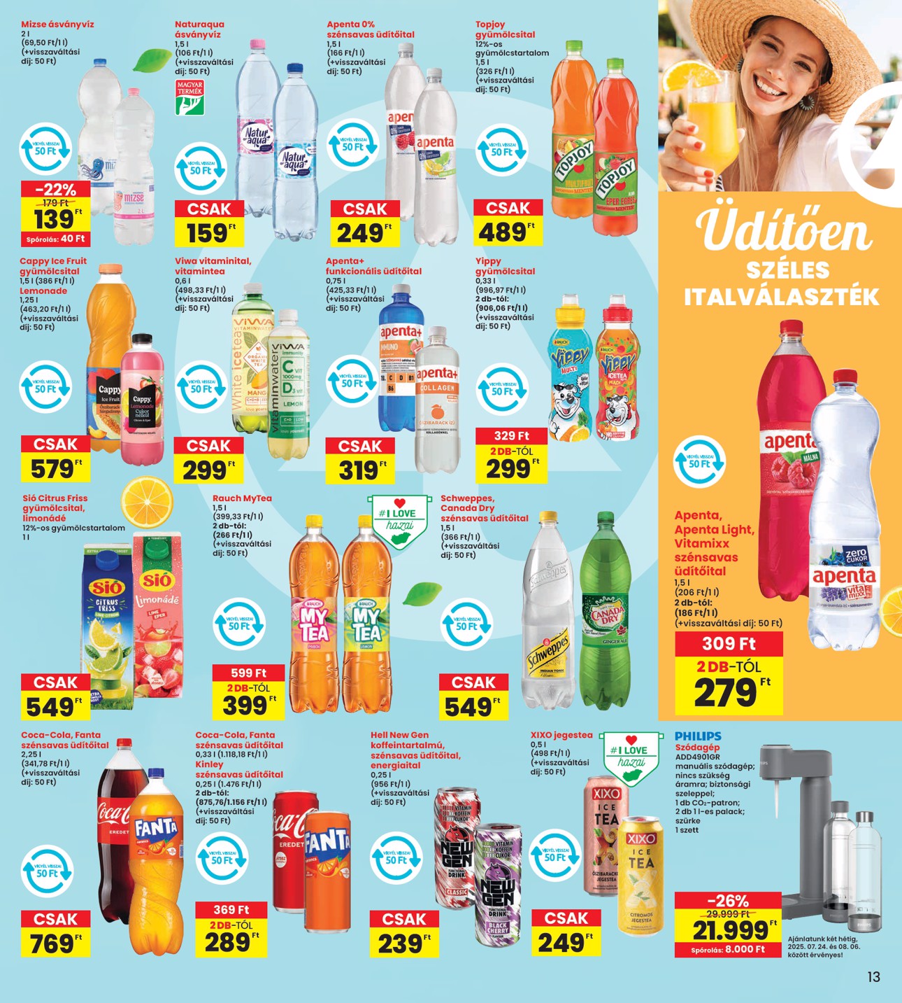 spar - INTERSPAR akciós újság, érvényes 07.24. - 07.30. - page: 13