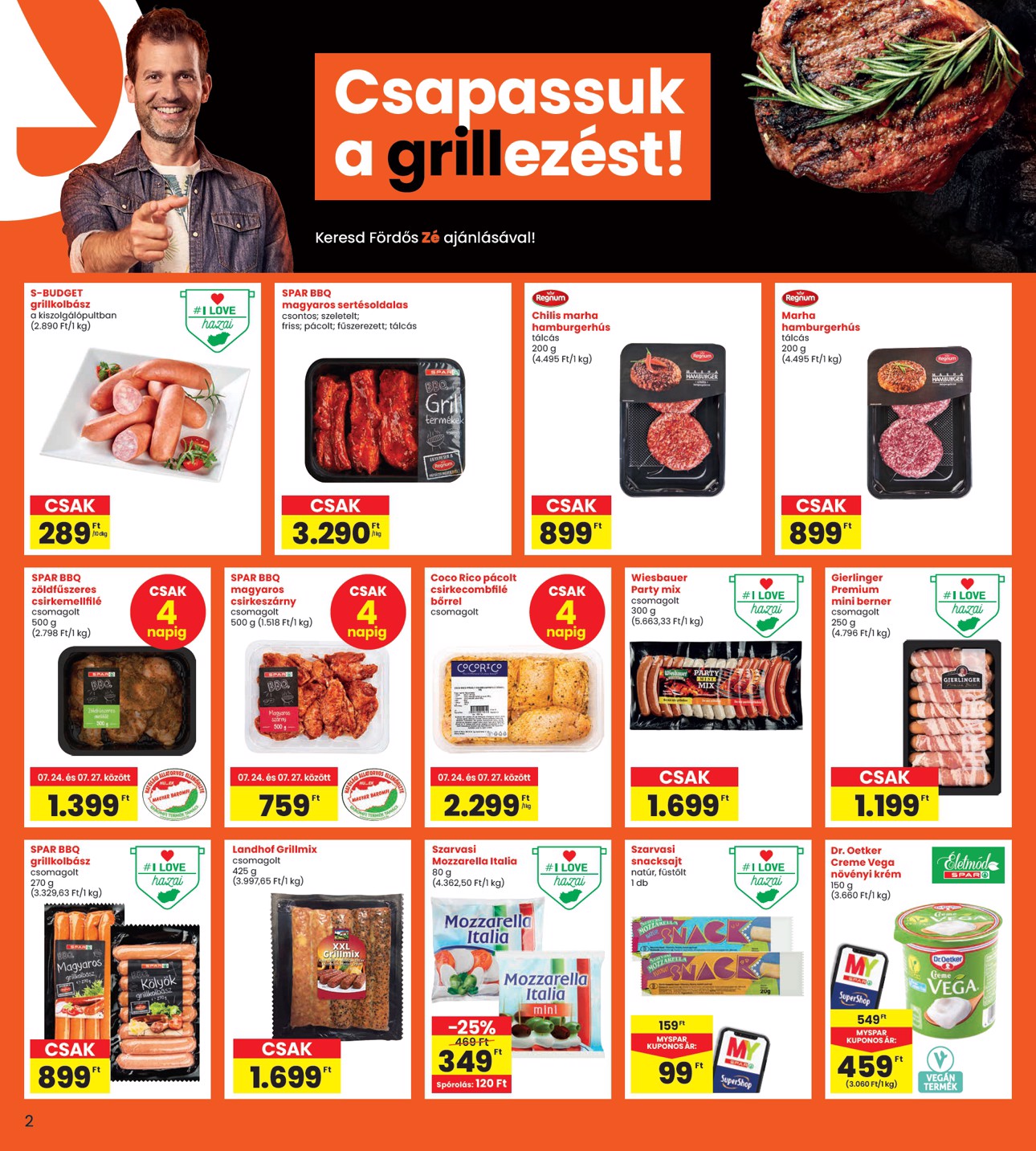 spar - INTERSPAR akciós újság, érvényes 07.24. - 07.30. - page: 2