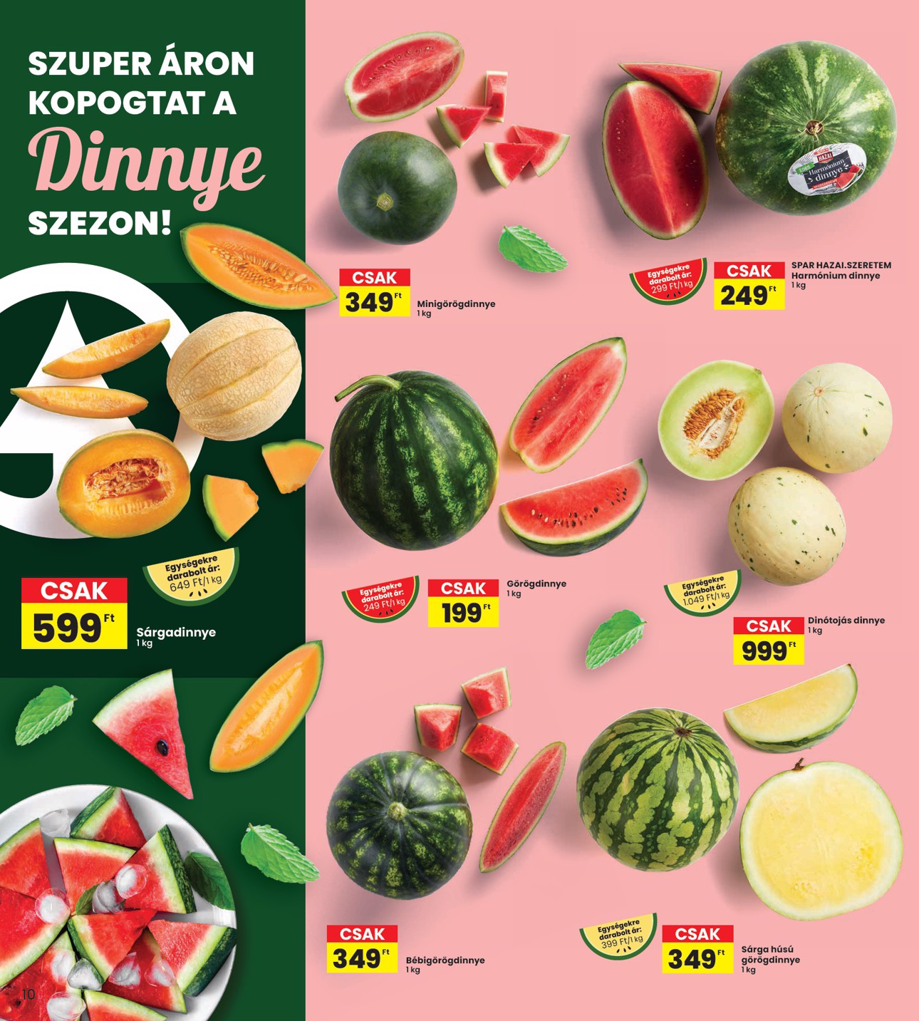 spar - INTERSPAR akciós újság, érvényes 07.24. - 07.30. - page: 10