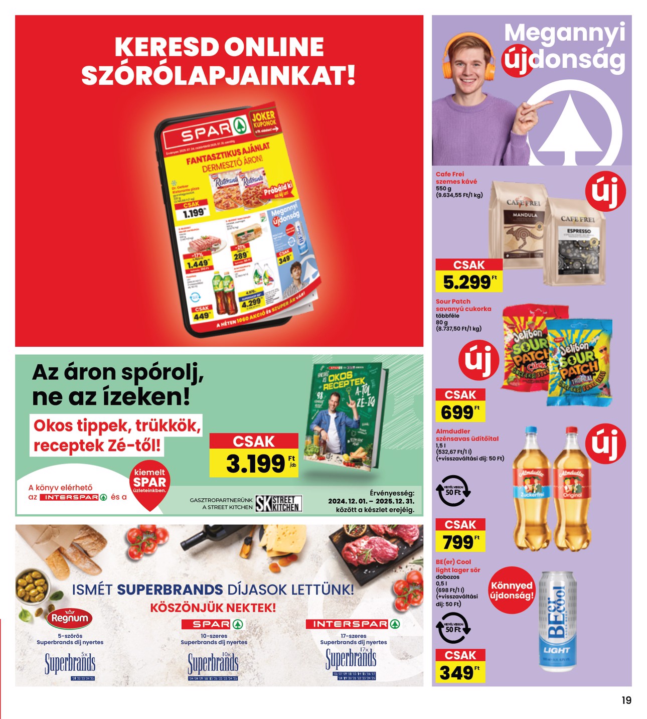 spar - INTERSPAR akciós újság, érvényes 07.24. - 07.30. - page: 19