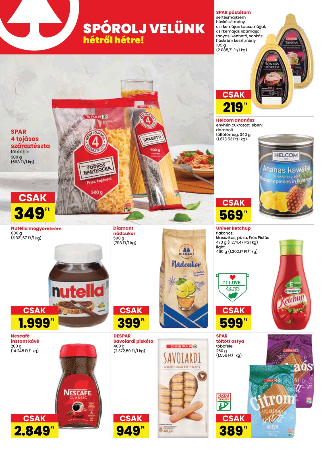 spar - SPAR - Szombathely üzlet megújulás akciós újság, érvényes 07.24. - 07.30. - page: 2