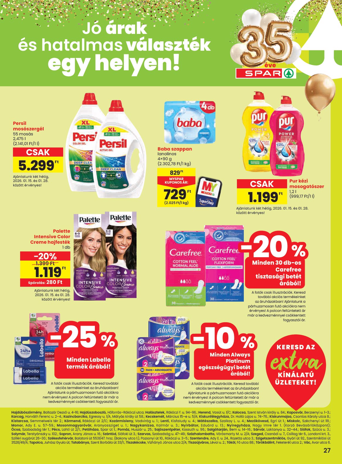 spar - SPAR - Extra akciós újság, érvényes 01.15. - 01.21. - page: 8