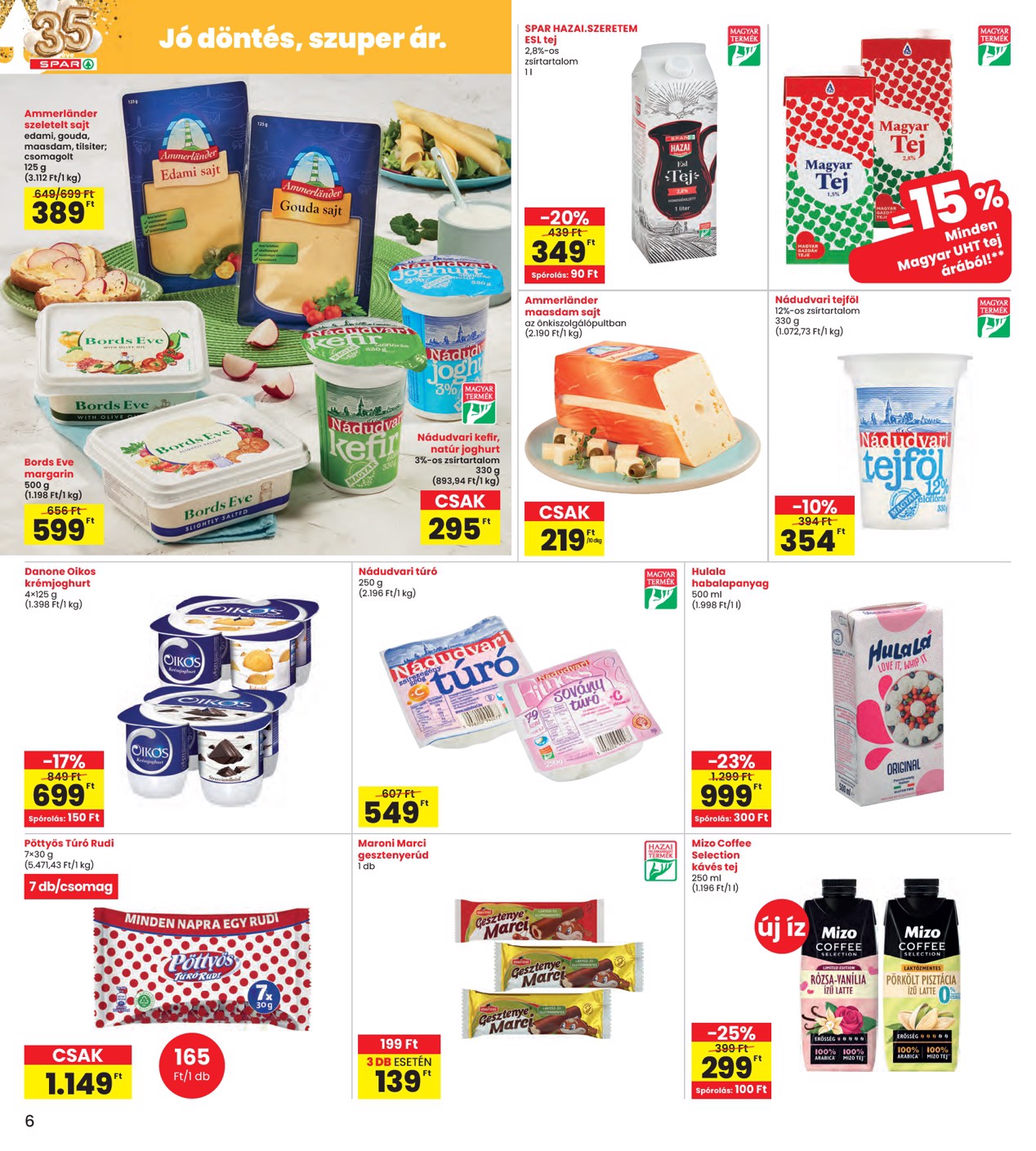 spar - INTERSPAR akciós újság, érvényes 01.22. - 01.28. - page: 6