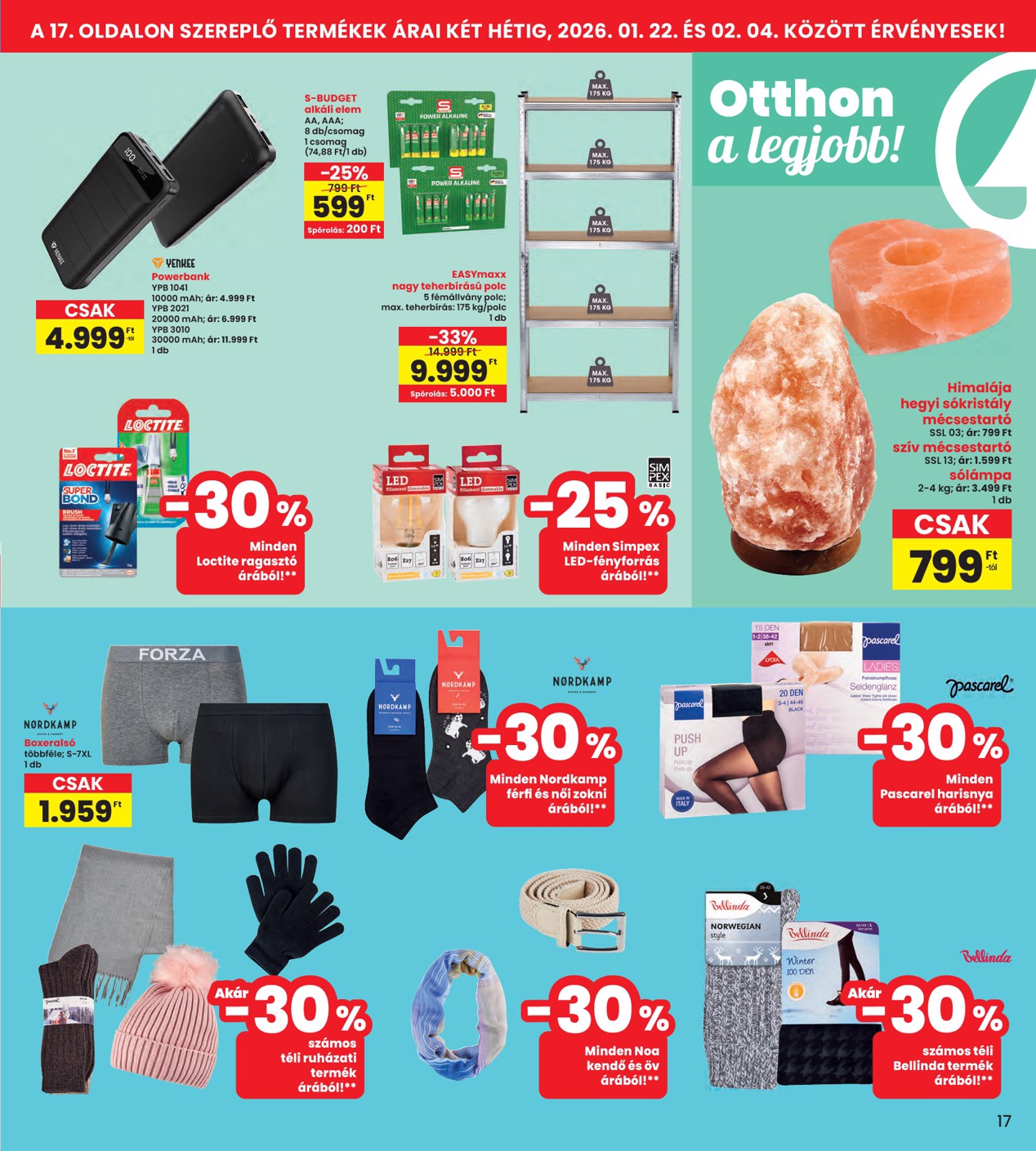 spar - INTERSPAR akciós újság, érvényes 01.22. - 01.28. - page: 17