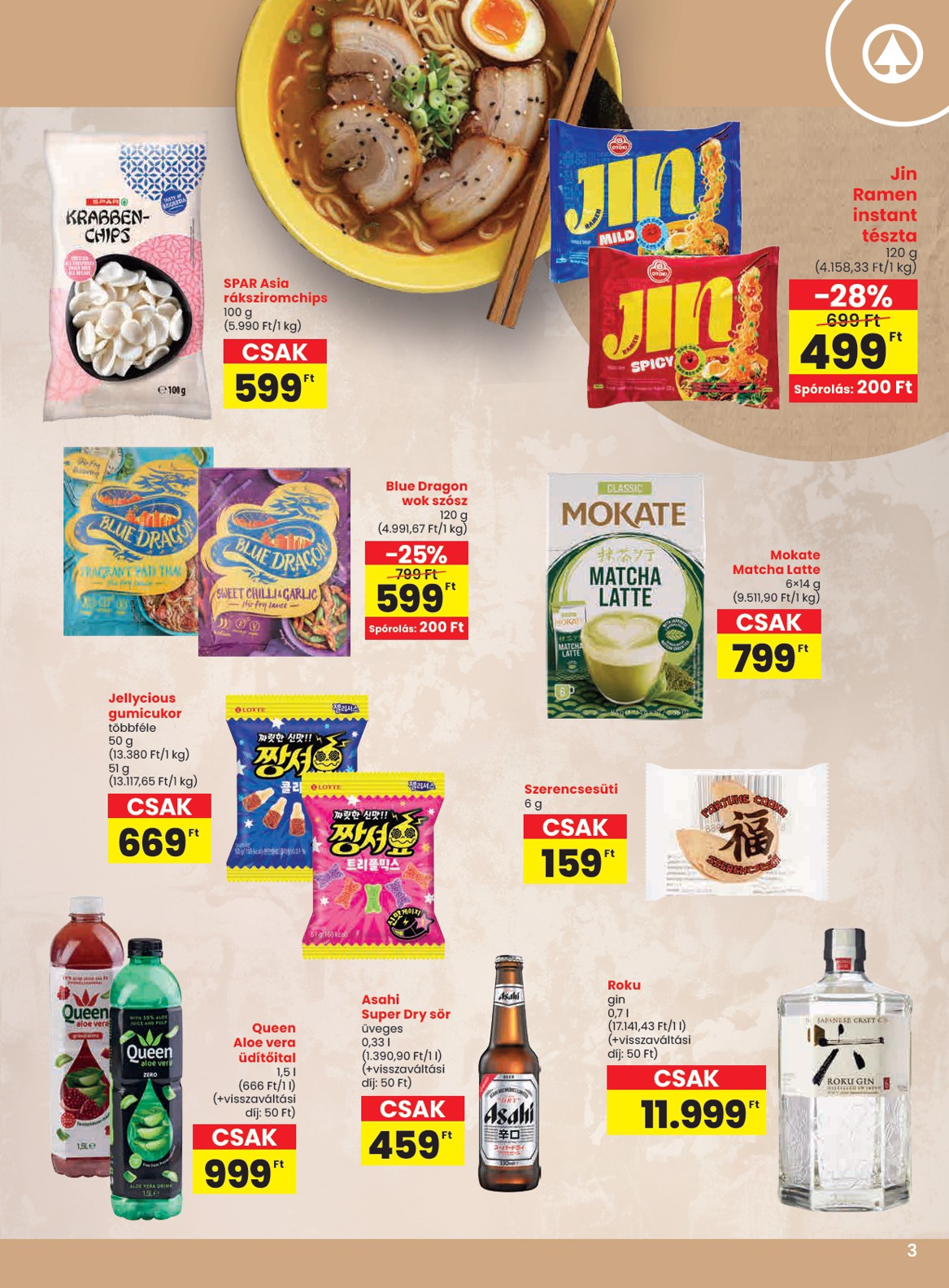 spar - SPAR akciós újság, érvényes 01.22. - 01.28. - page: 3