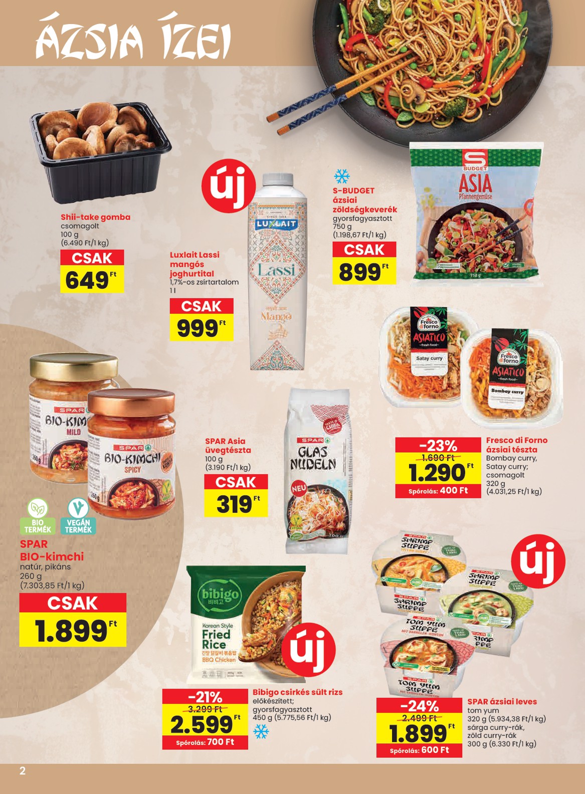 spar - SPAR akciós újság, érvényes 01.22. - 01.28. - page: 2