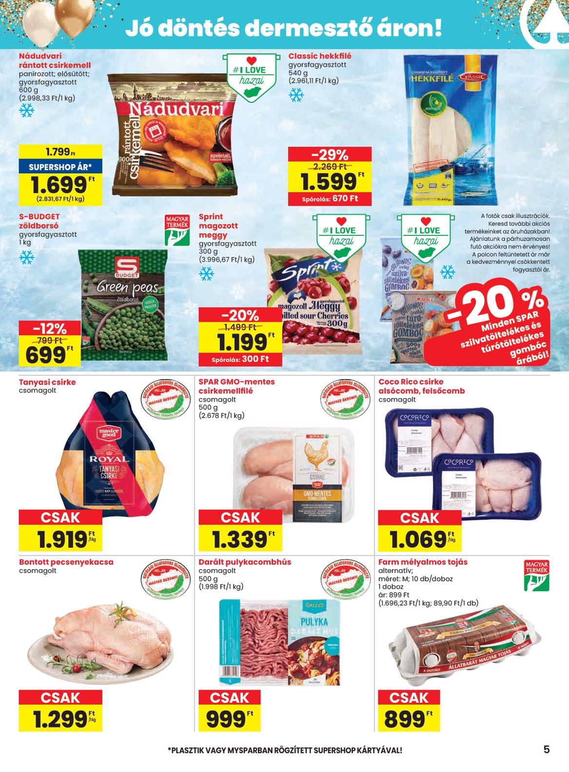 spar - SPAR akciós újság, érvényes 01.22. - 01.28. - page: 5