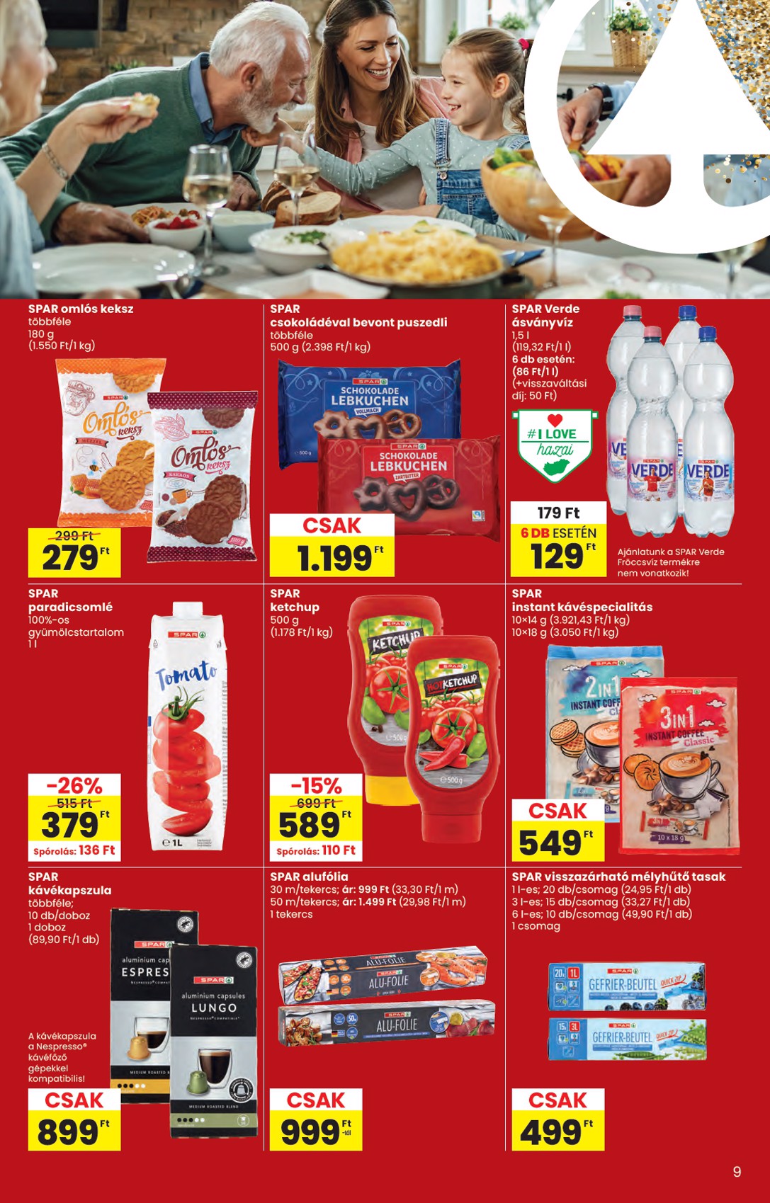 spar - SPAR - Saját márka katalógus akciós újság, érvényes 01.21. - 02.11. - page: 9