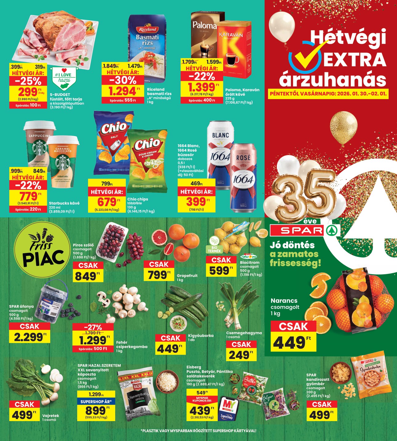 spar - INTERSPAR akciós újság, érvényes 01.29. - 02.04. - page: 20