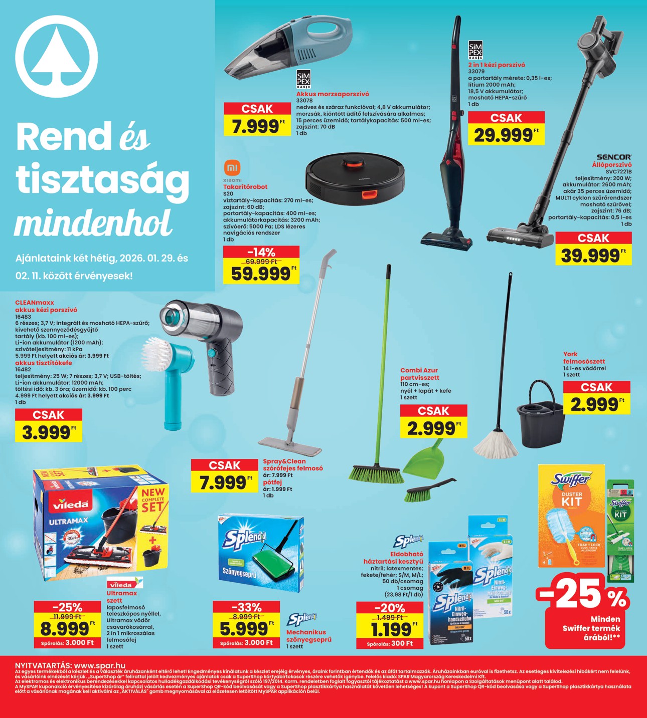 spar - INTERSPAR akciós újság, érvényes 01.29. - 02.04. - page: 16