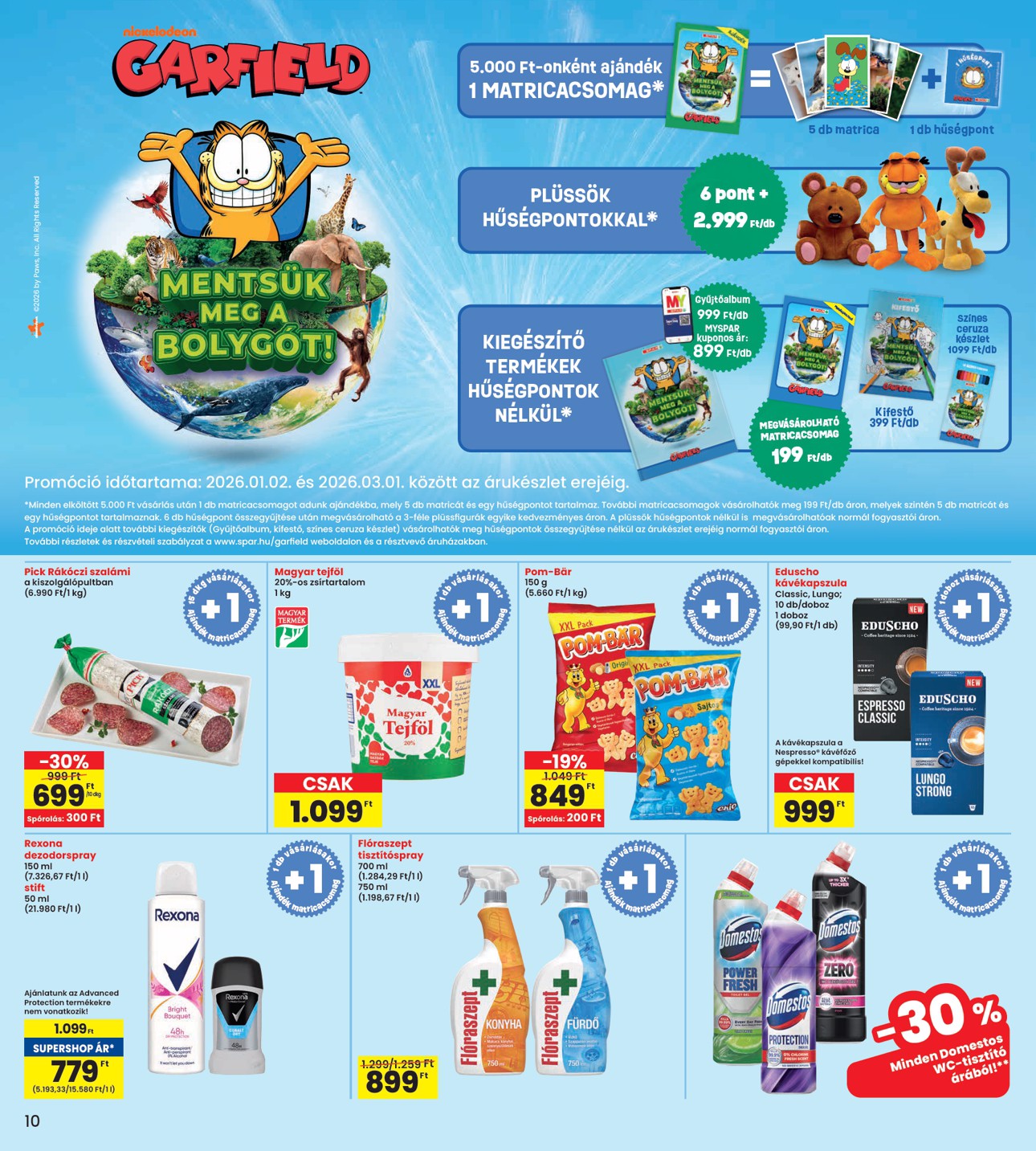 spar - INTERSPAR akciós újság, érvényes 01.29. - 02.04. - page: 10