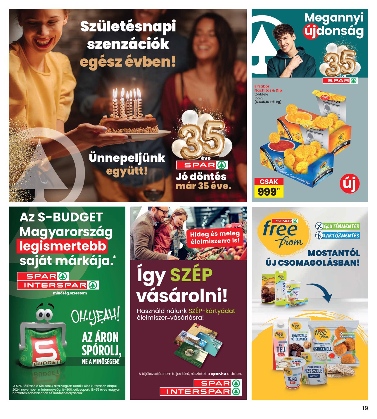 spar - INTERSPAR akciós újság, érvényes 01.29. - 02.04. - page: 19