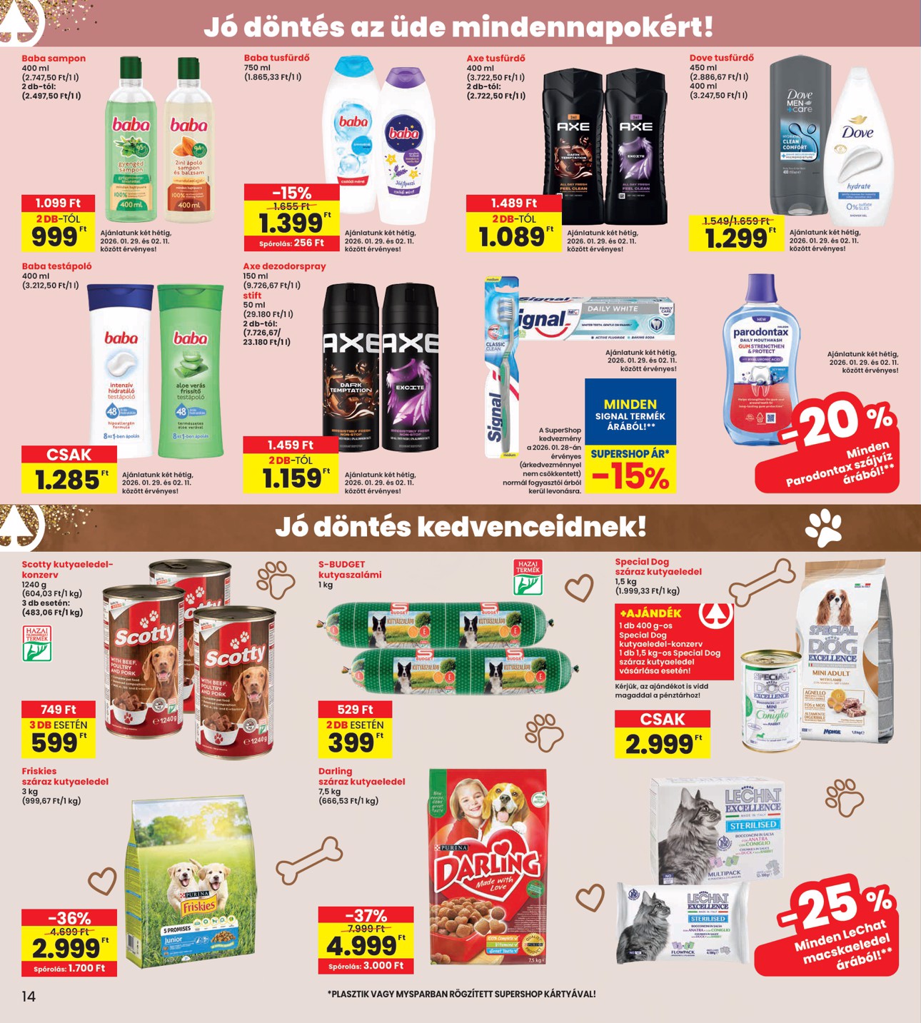spar - INTERSPAR akciós újság, érvényes 01.29. - 02.04. - page: 14