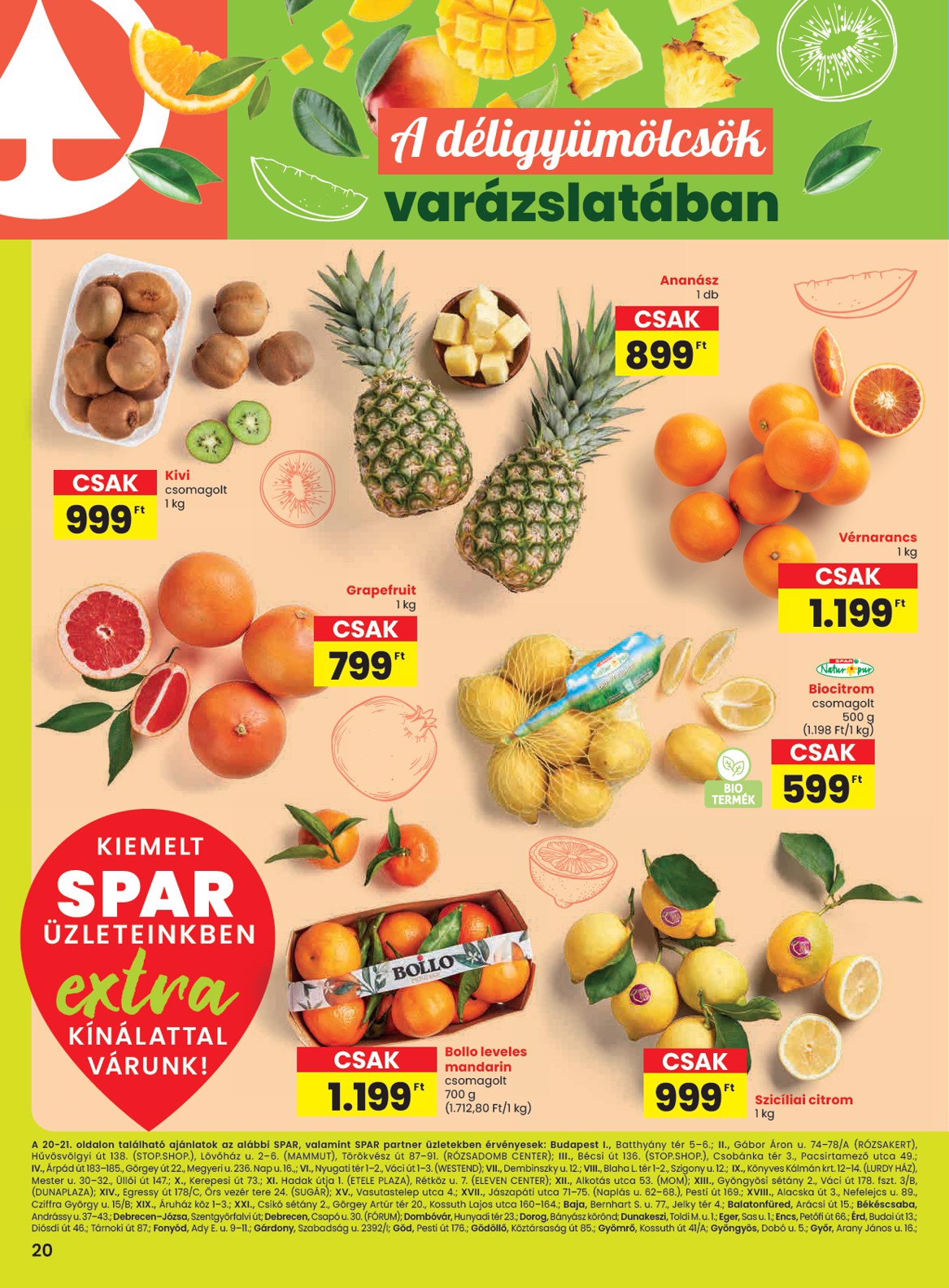 spar - SPAR - Extra akciós újság, érvényes 01.29. - 02.04.