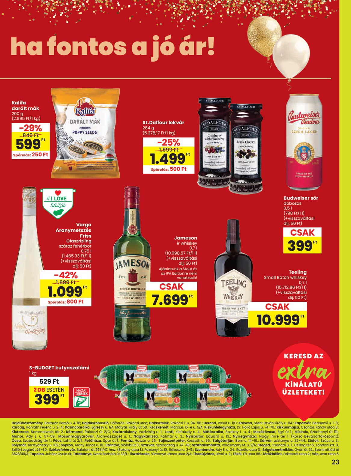 spar - SPAR - Extra akciós újság, érvényes 01.29. - 02.04. - page: 4