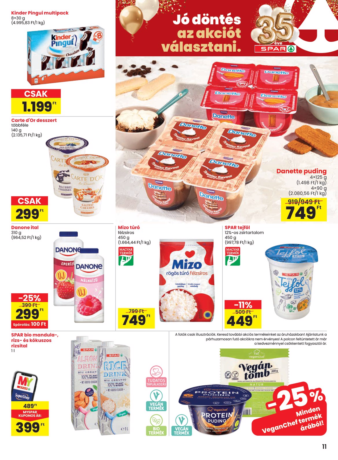 spar - SPAR akciós újság, érvényes 01.29. - 02.04. - page: 11