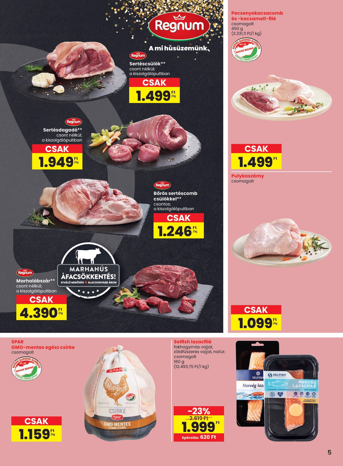 spar - SPAR akciós újság, érvényes 01.29. - 02.04. - page: 5