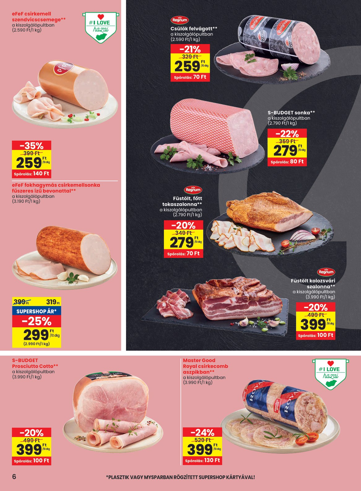 spar - SPAR akciós újság, érvényes 01.29. - 02.04. - page: 6