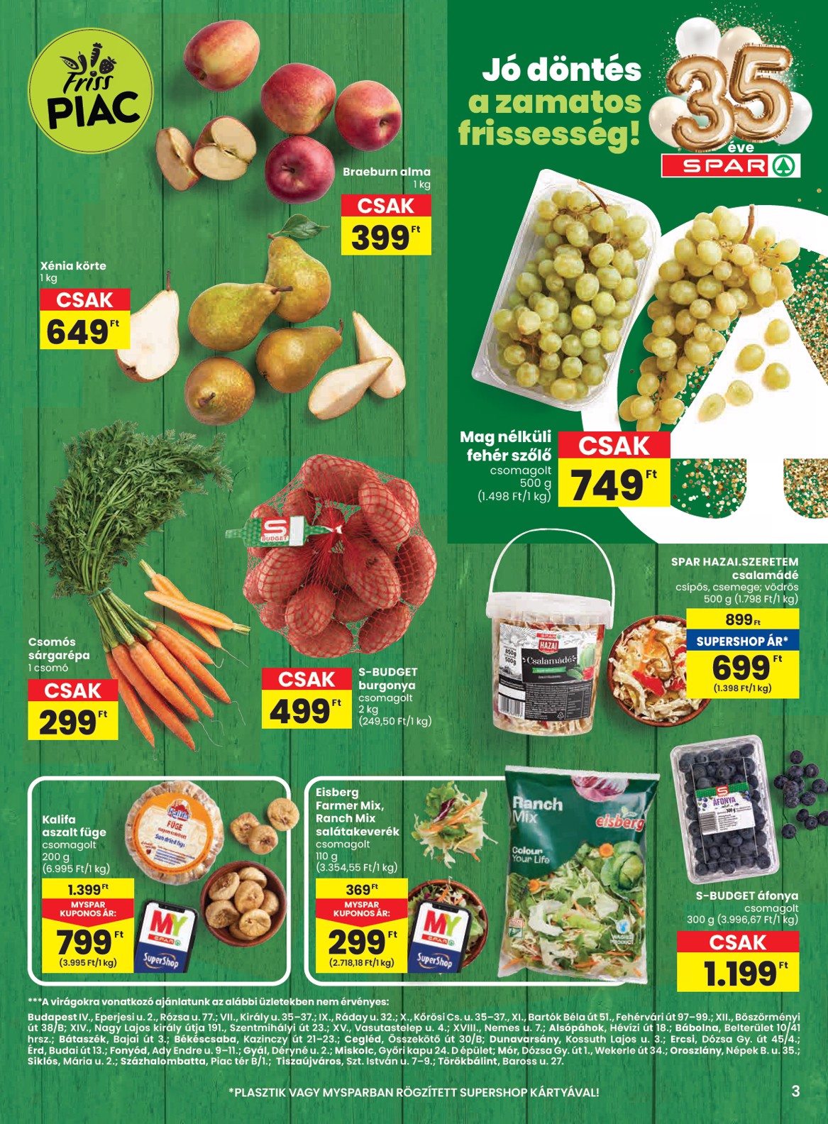 spar - SPAR akciós újság, érvényes 2026.02.05. - 2026.02.11. - page: 3