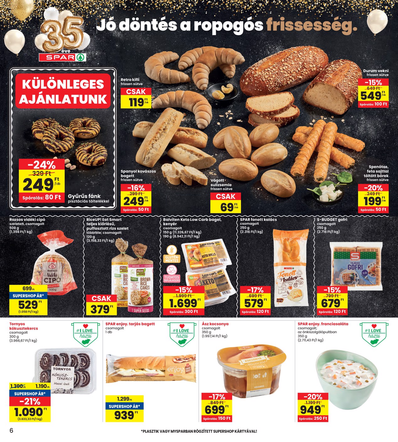 spar - INTERSPAR akciós újság, érvényes 2026.02.05. - 2026.02.11. - page: 6