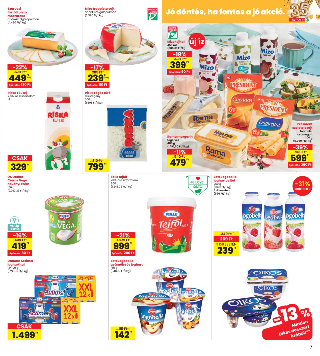 spar - INTERSPAR akciós újság, érvényes 2026.02.05. - 2026.02.11. - page: 7